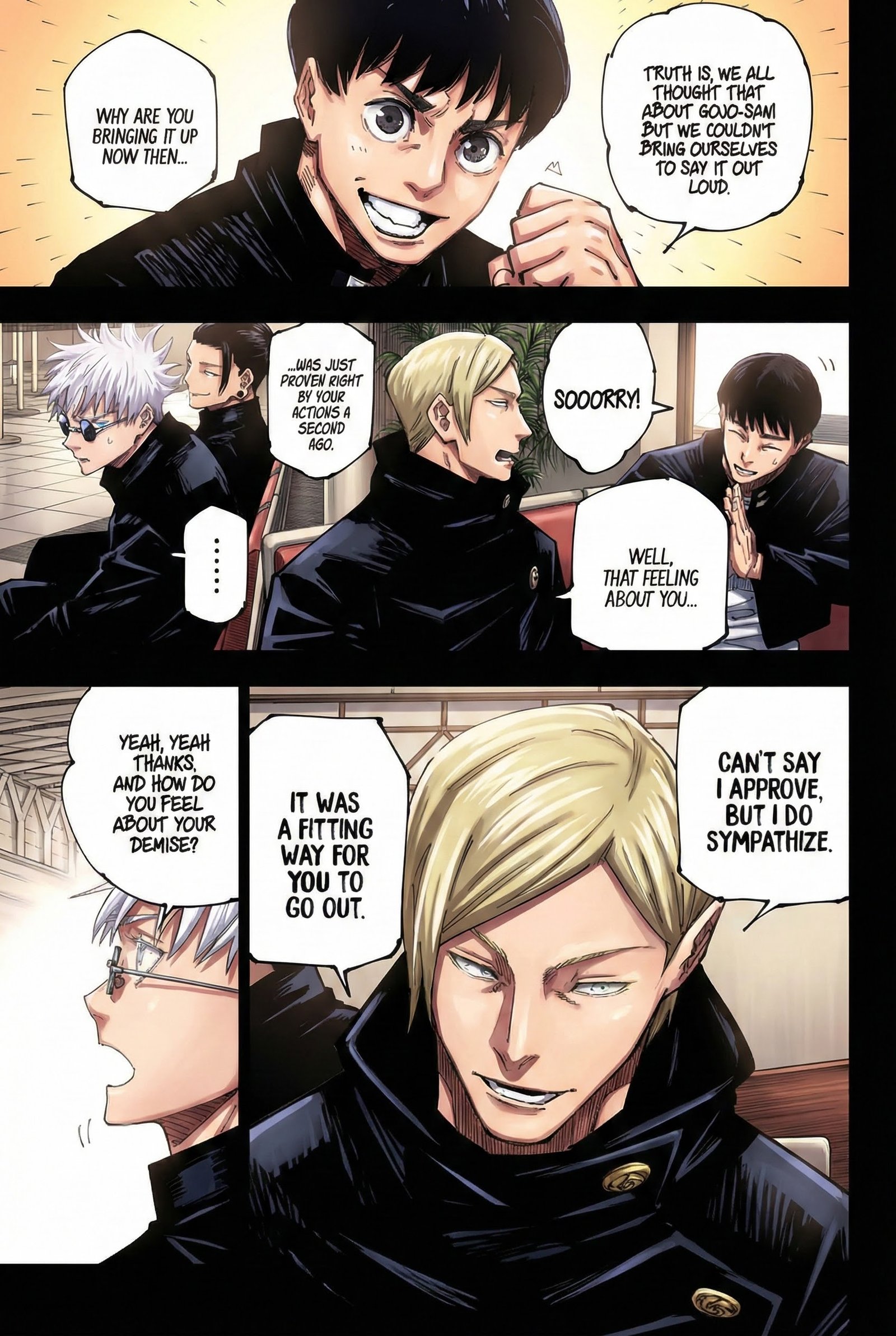 Jujutsu Kaisen Chapter 236 Page 6 - Colored Manga Panel