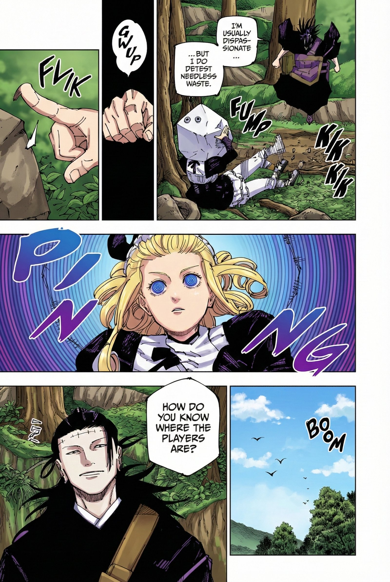 Jujutsu Kaisen Chapter 239 Page 6 - Colored Manga Panel