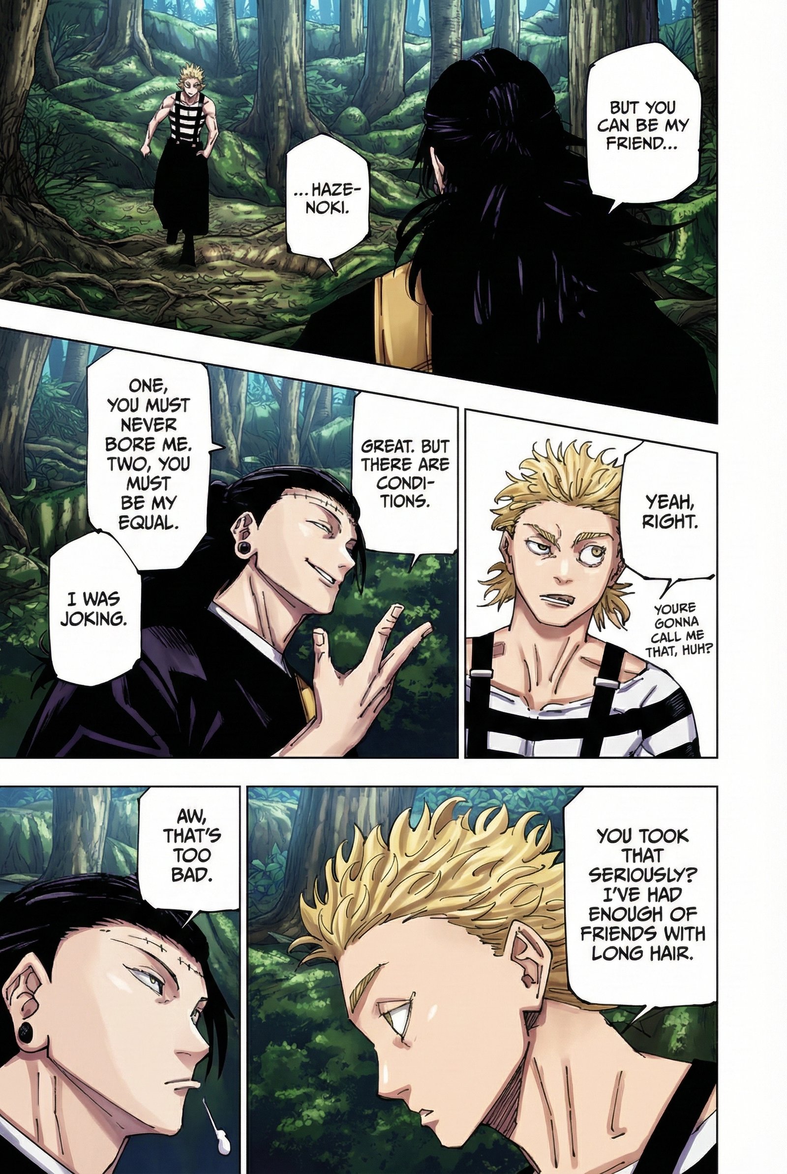 Jujutsu Kaisen Chapter 239 Page 8 - Colored Manga Panel