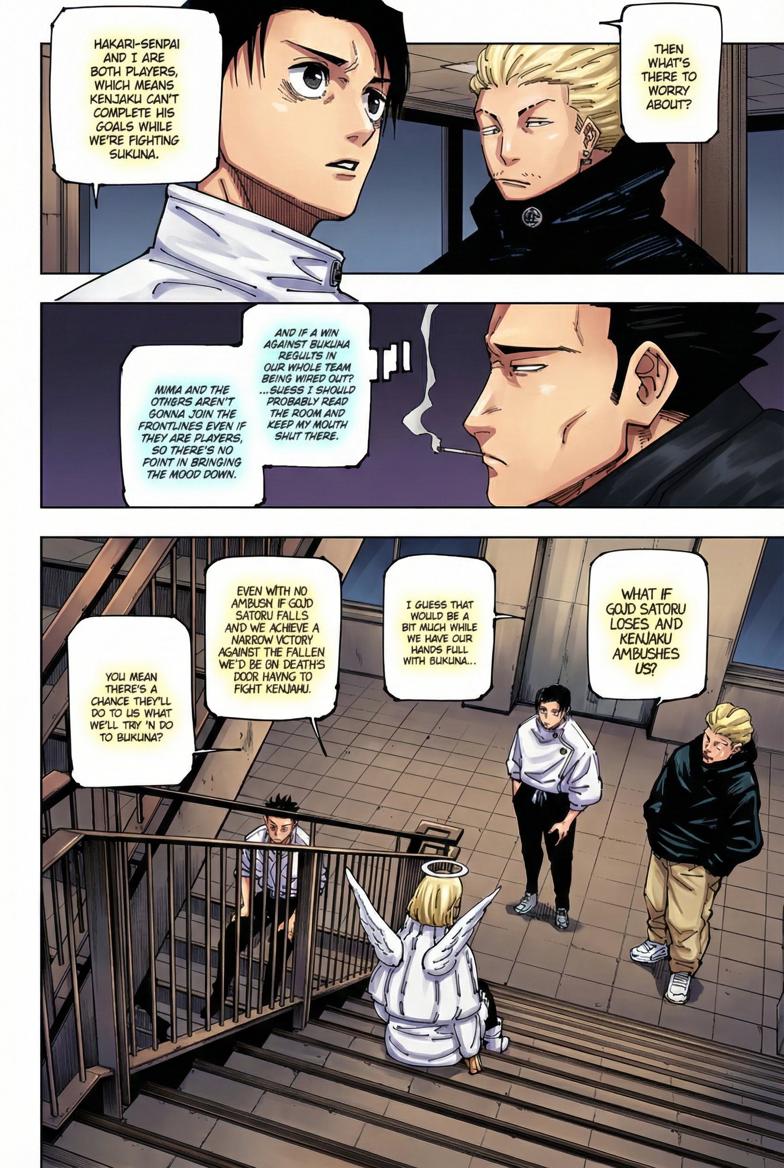 Jujutsu Kaisen Chapter 240 Page 2 - Colored Manga Panel