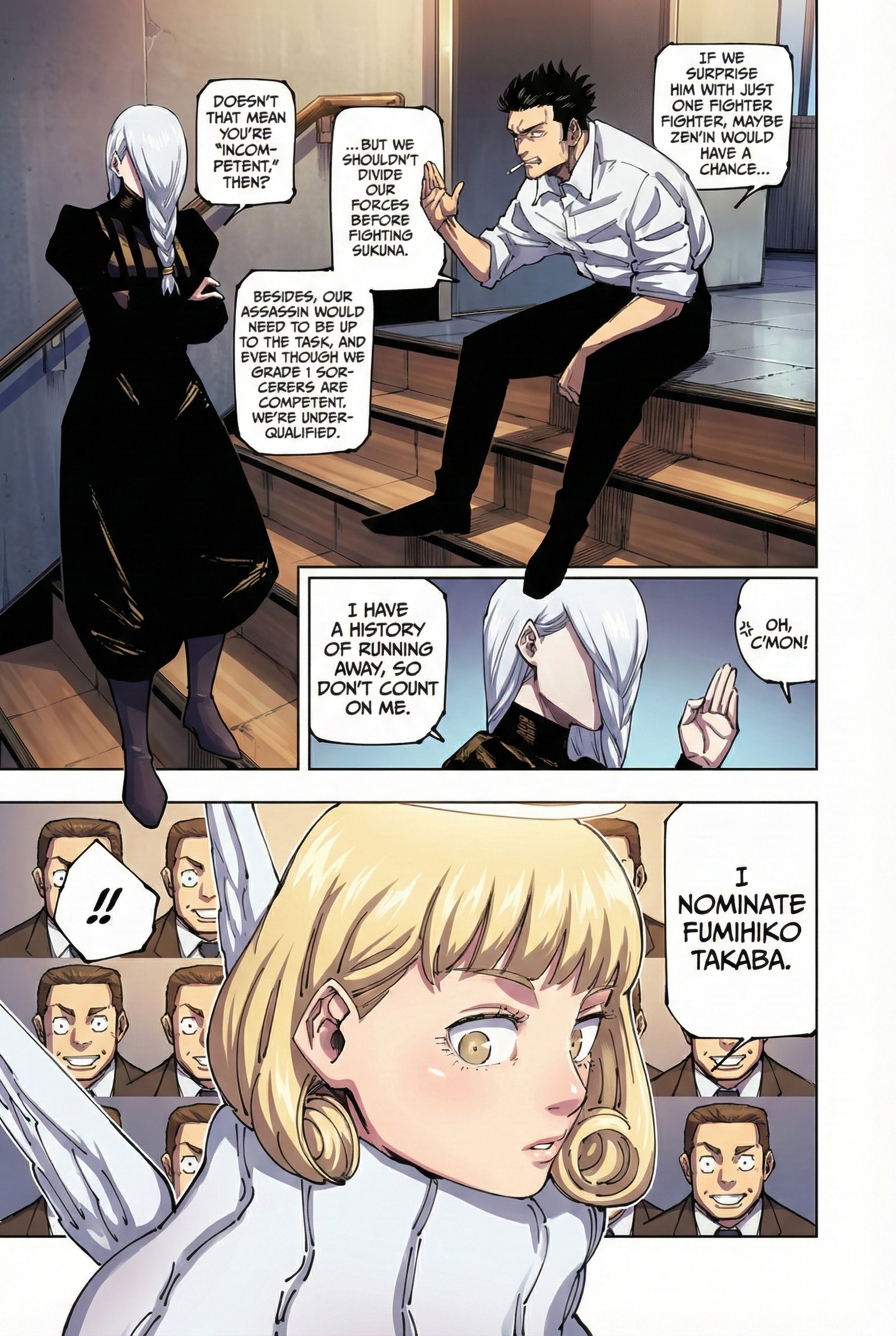 Jujutsu Kaisen Chapter 240 Page 3 - Colored Manga Panel