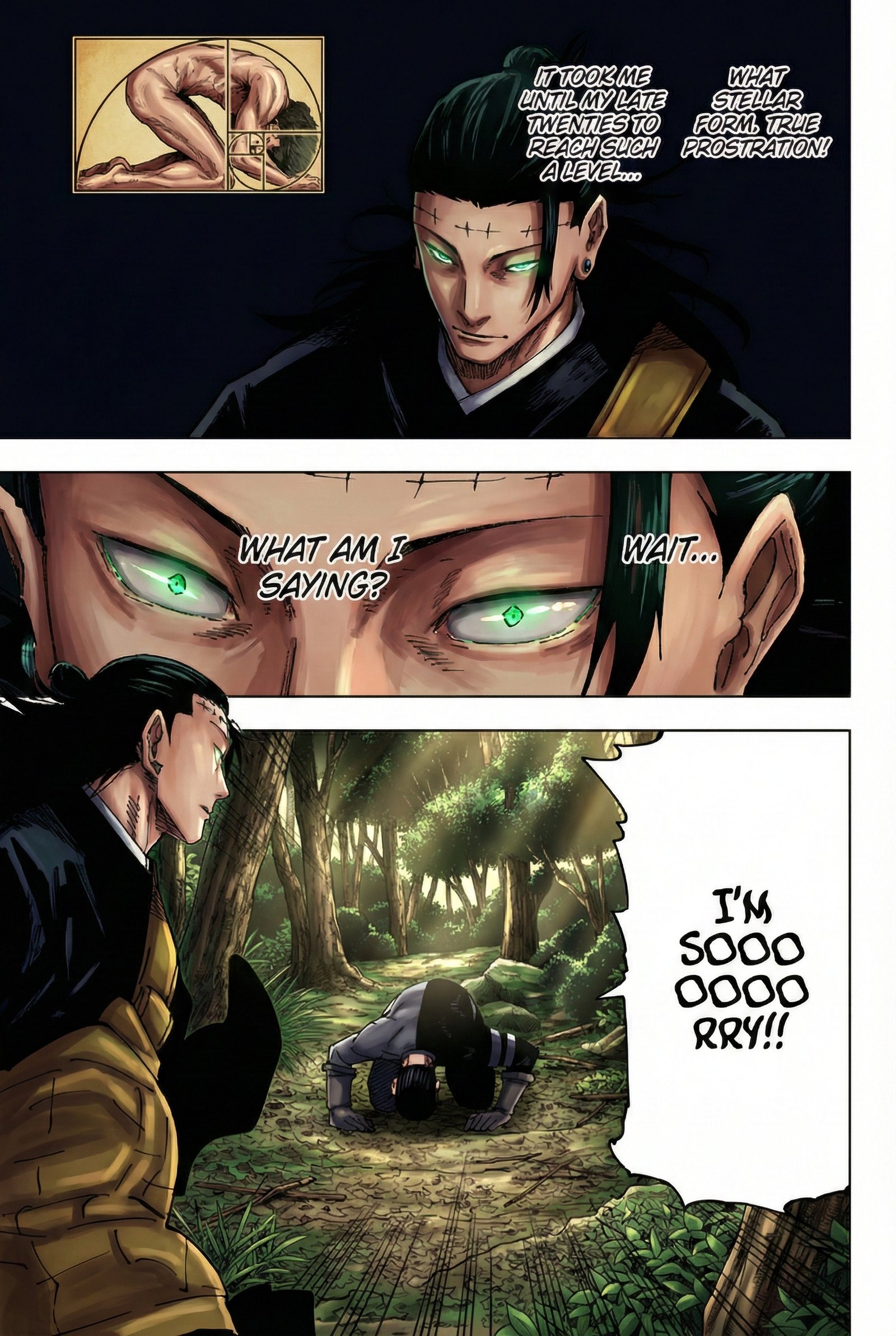 Jujutsu Kaisen Chapter 241 Page 17 - Colored Manga Panel
