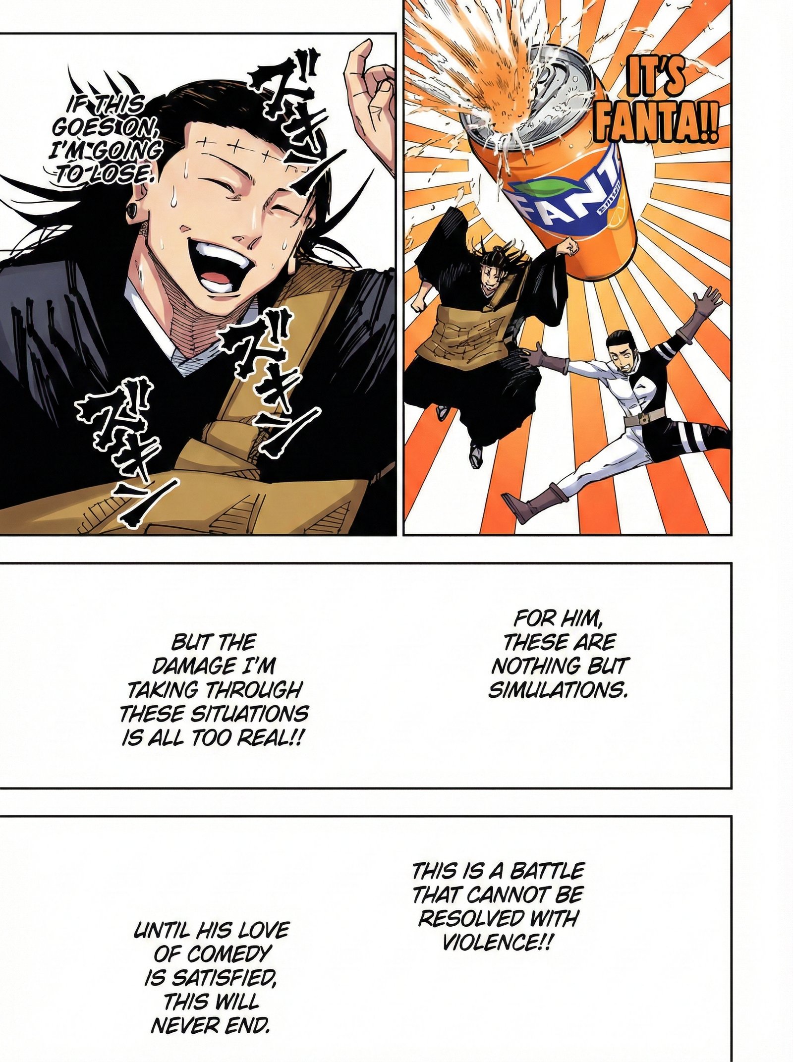 Jujutsu Kaisen Chapter 242 Page 16 - Colored Manga Panel
