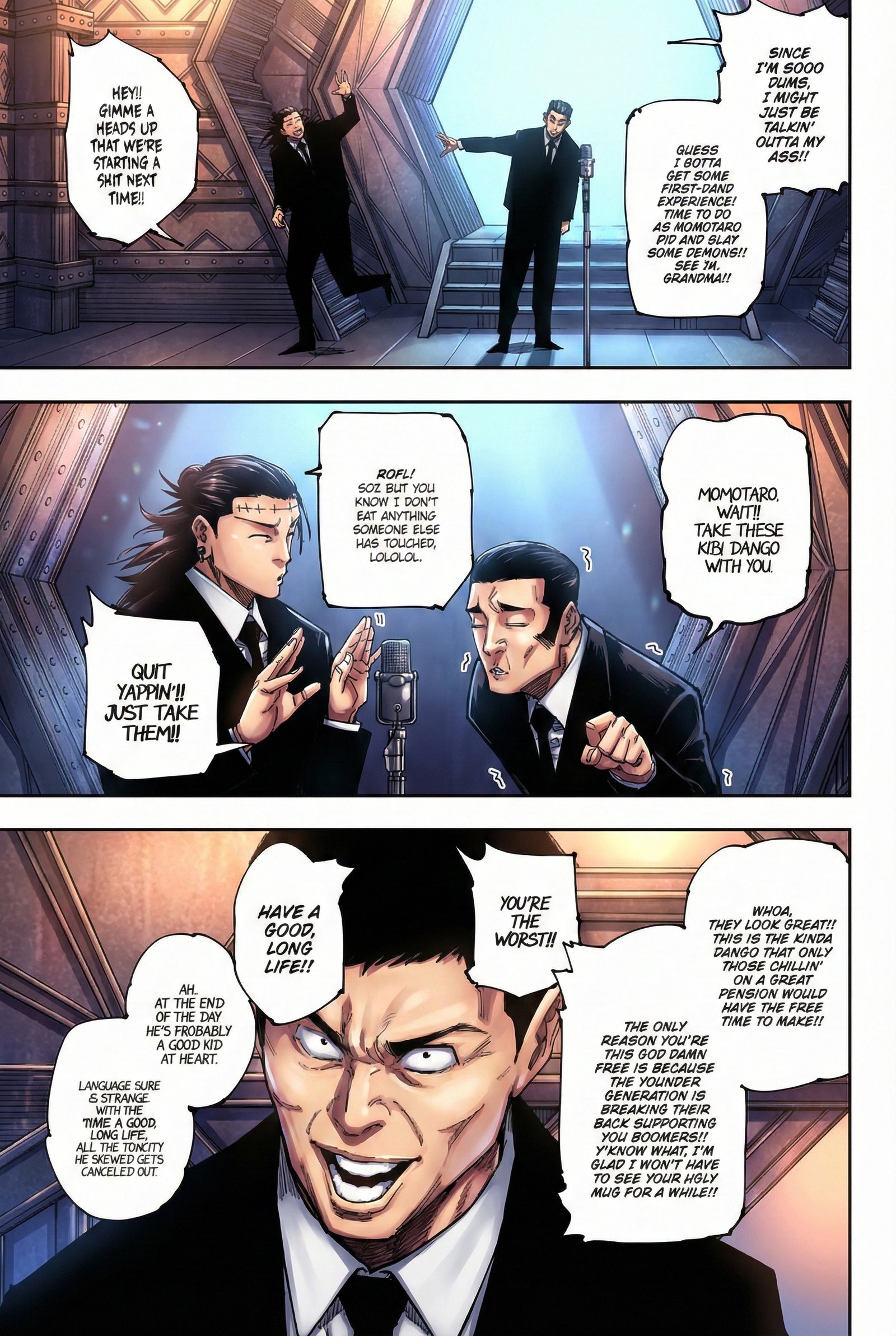 Jujutsu Kaisen Chapter 243 Page 5 - Colored Manga Panel