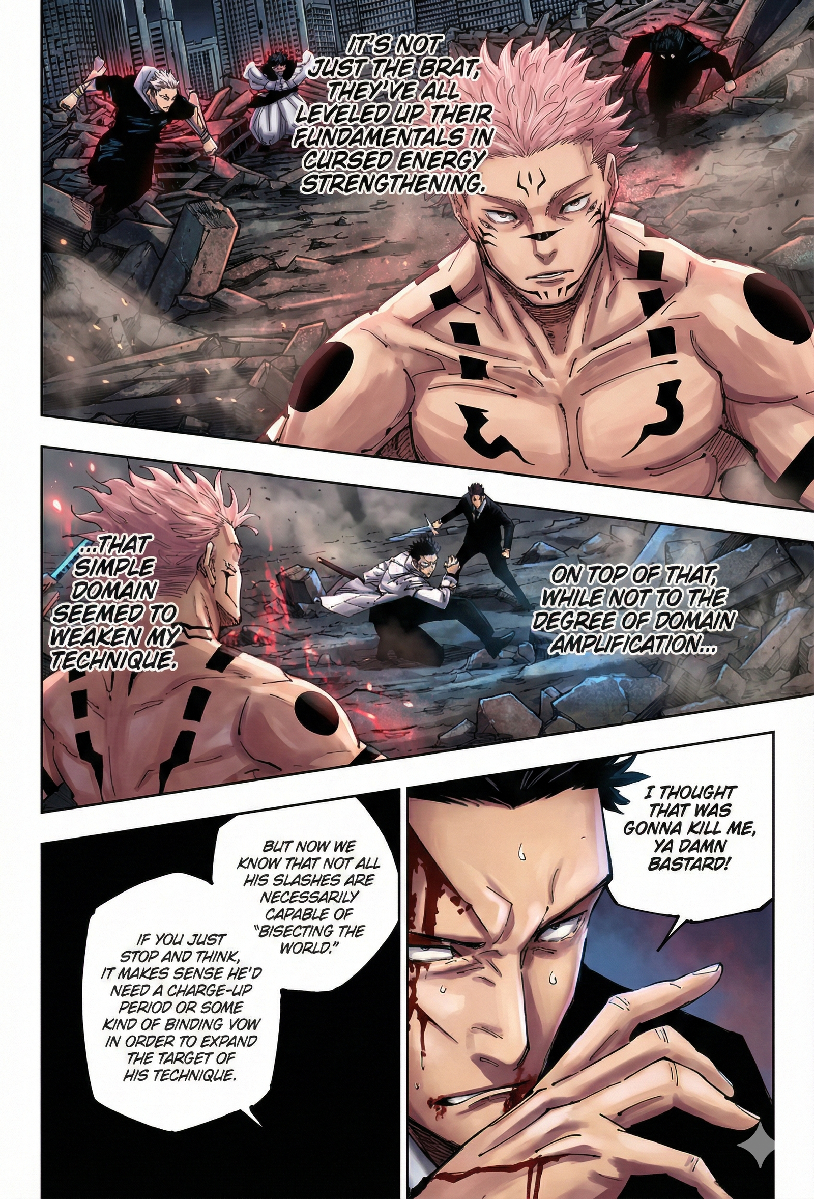 Jujutsu Kaisen Chapter 246 Page 2 - Colored Manga Panel