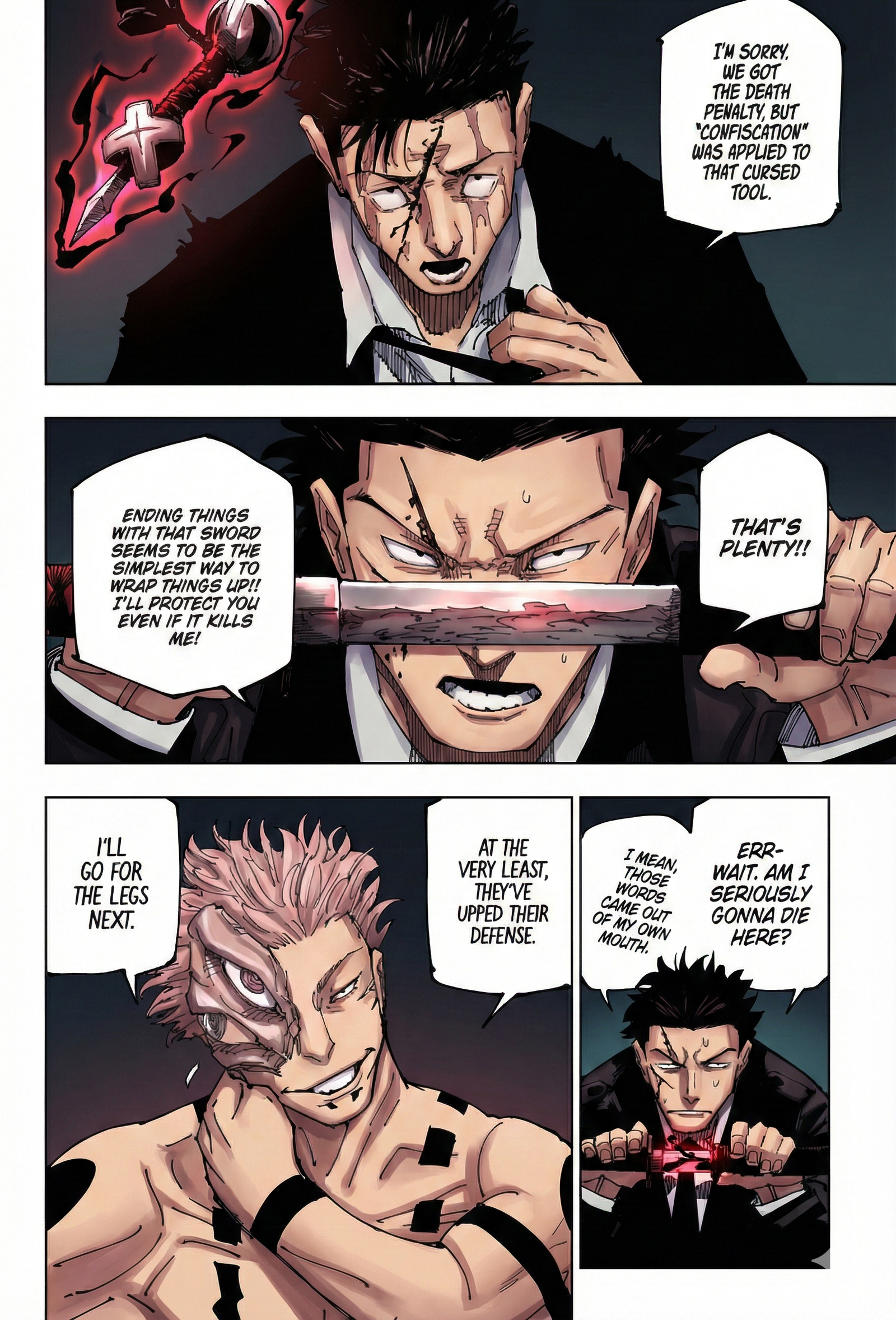 Jujutsu Kaisen Chapter 246 Page 4 - Colored Manga Panel