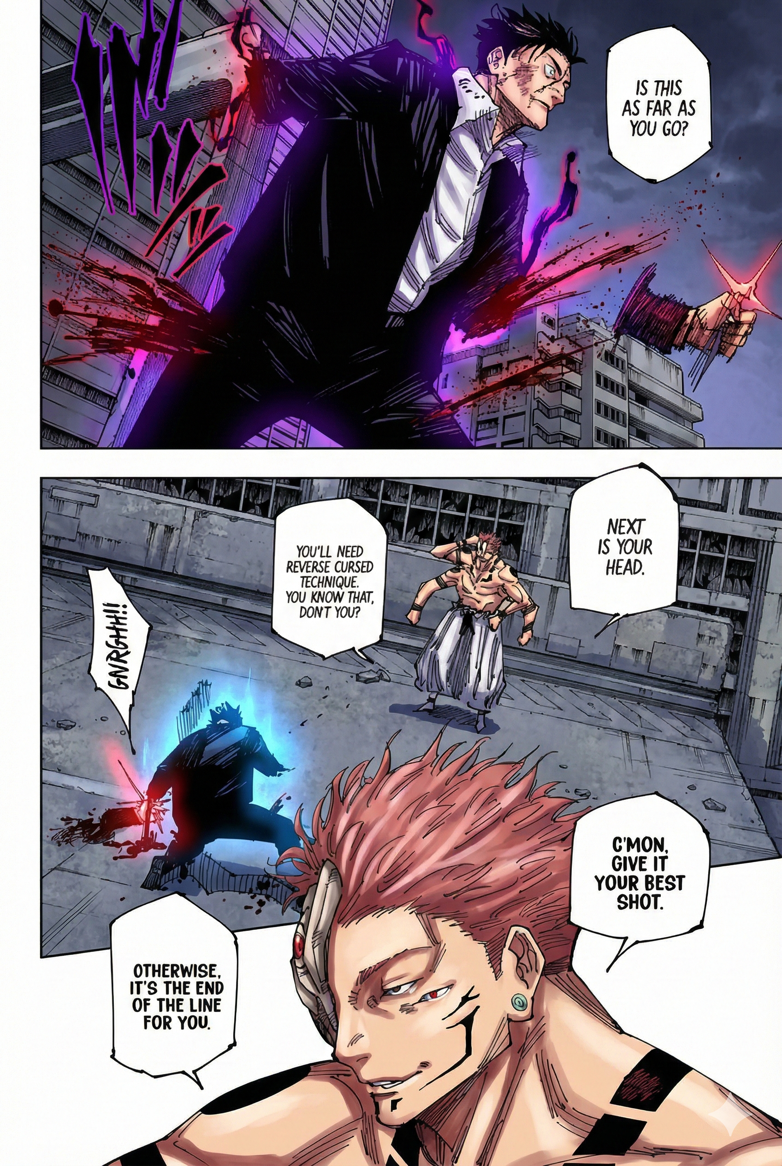 Jujutsu Kaisen Chapter 247 Page 11 - Colored Manga Panel
