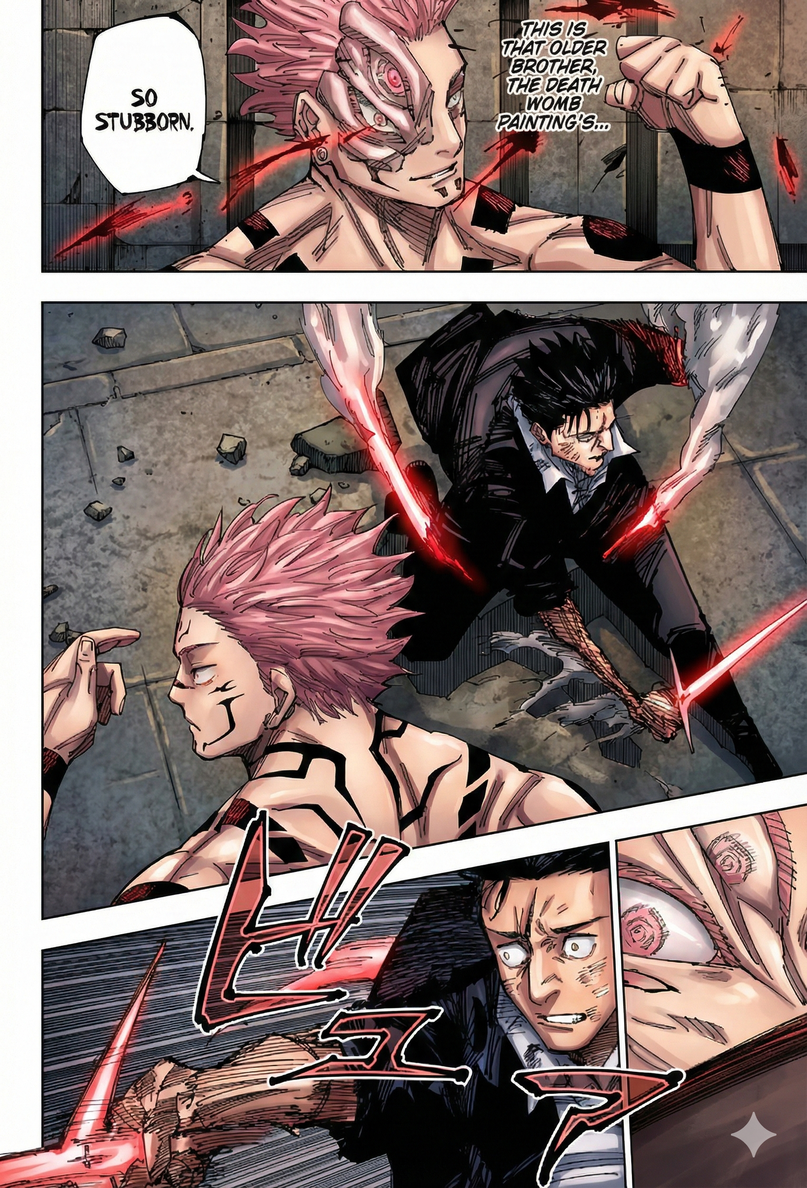 Jujutsu Kaisen Chapter 247 Page 13 - Colored Manga Panel