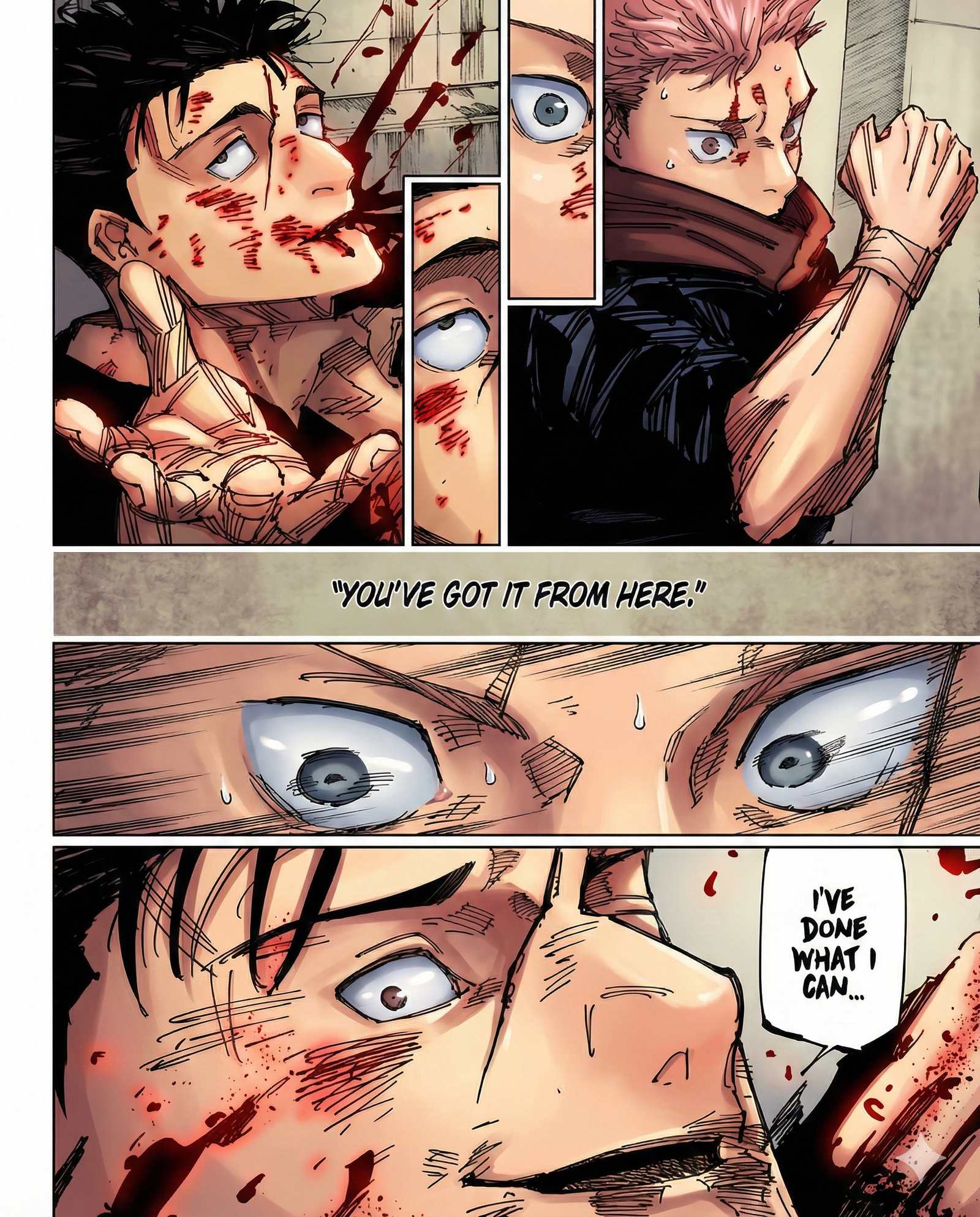 Jujutsu Kaisen Chapter 247 Page 17 - Colored Manga Panel