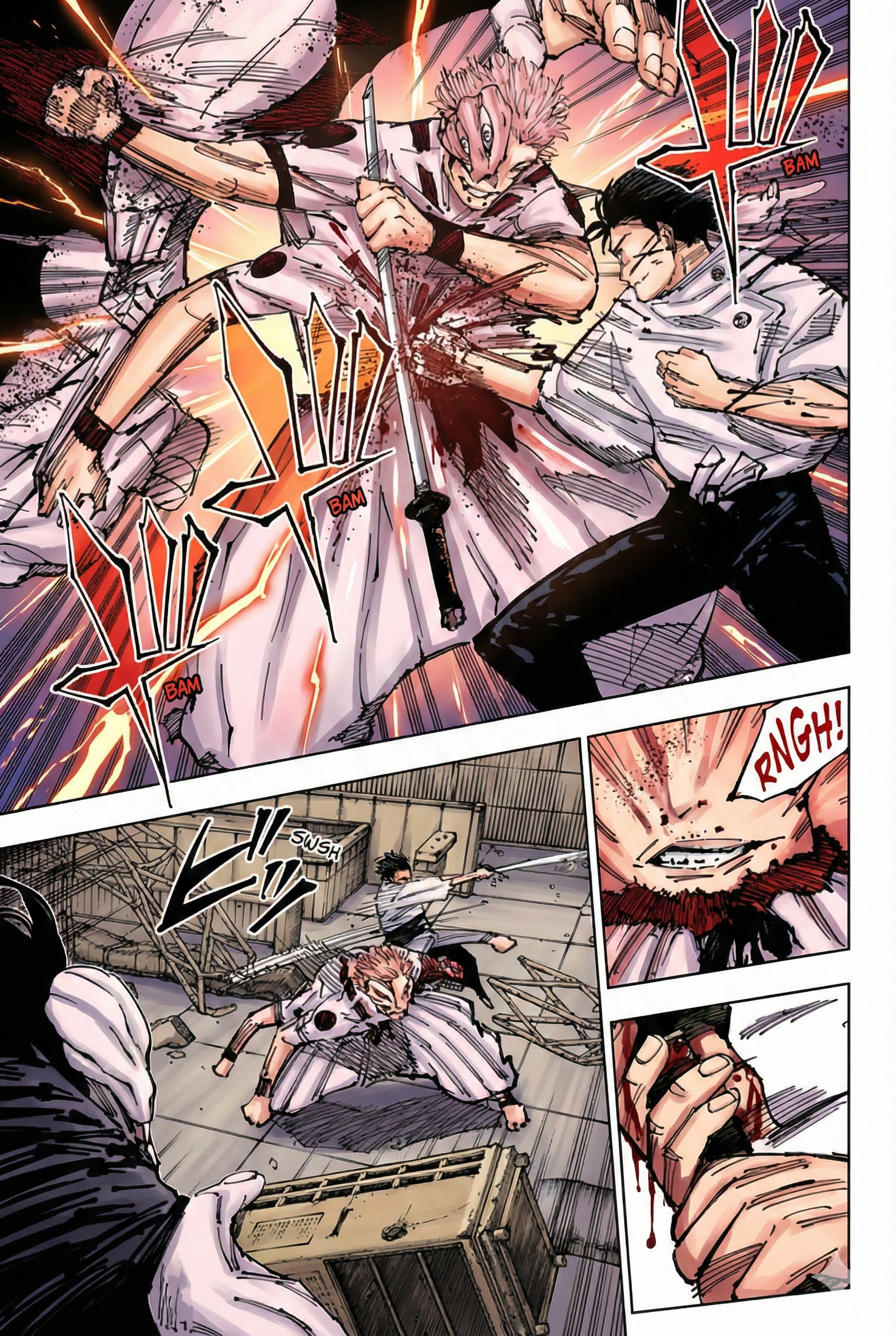 Jujutsu Kaisen Chapter 249 Page 12 - Colored Manga Panel