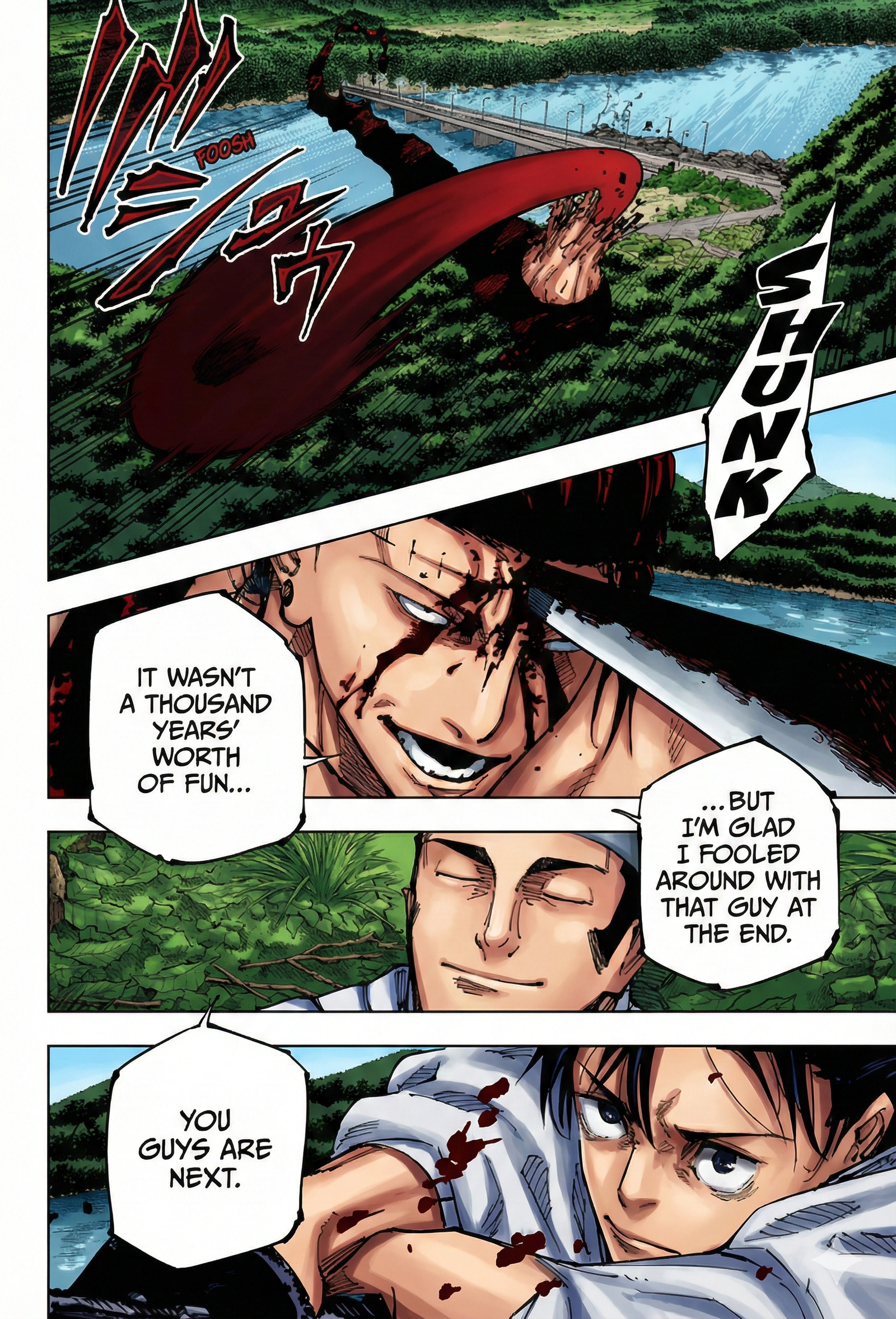Jujutsu Kaisen Chapter 249 Page 6 - Colored Manga Panel