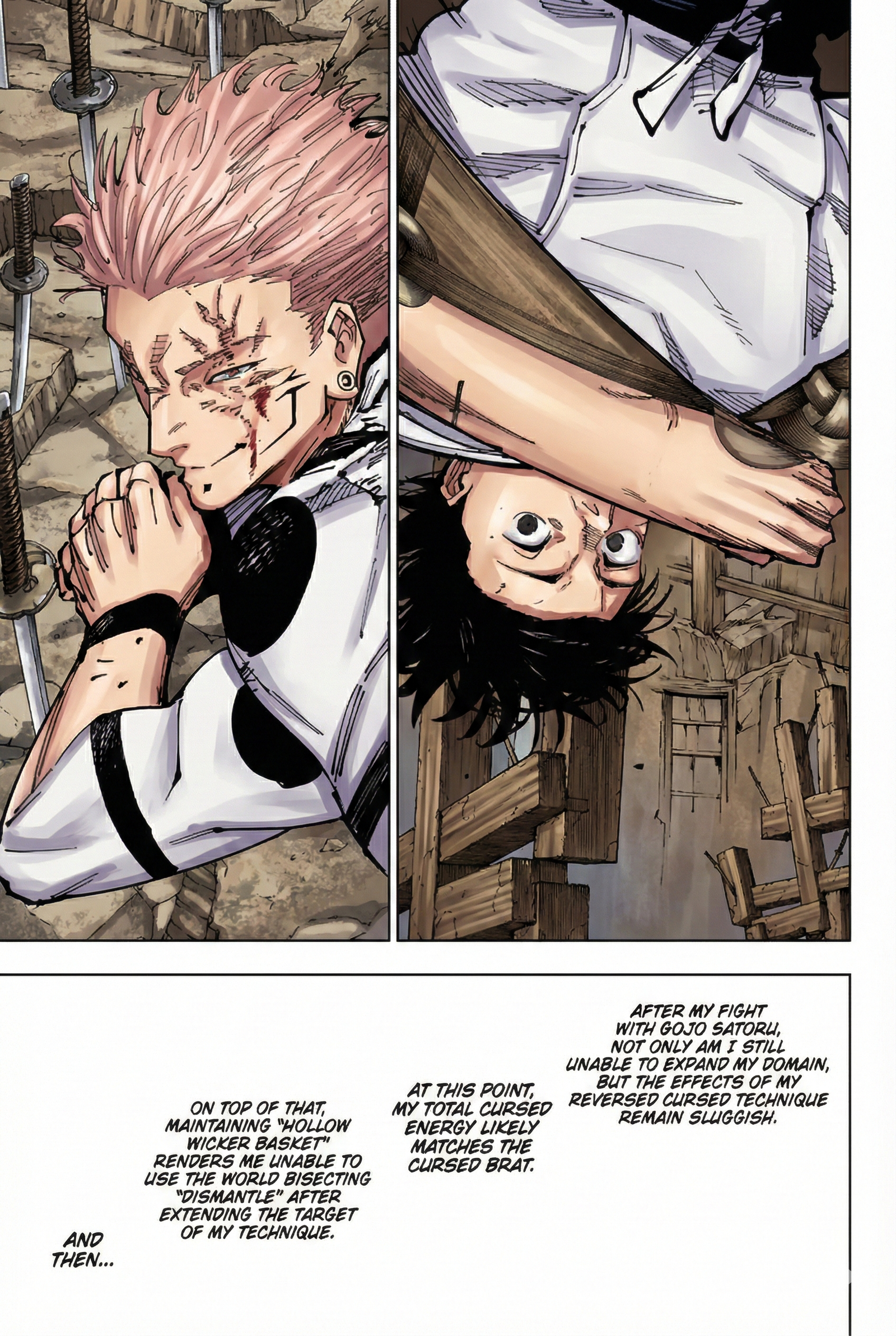 Jujutsu Kaisen Chapter 250 Page 5 - Colored Manga Panel