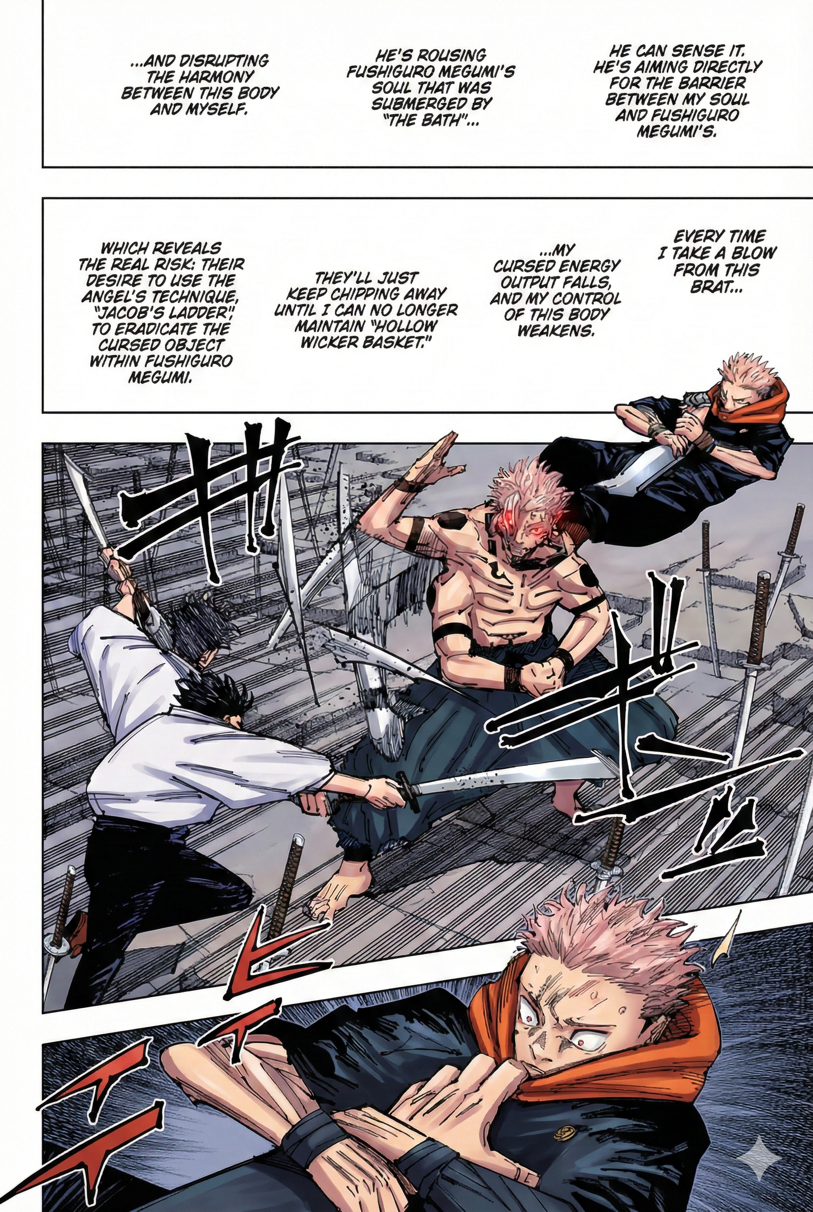 Jujutsu Kaisen Chapter 250 Page 8 - Colored Manga Panel