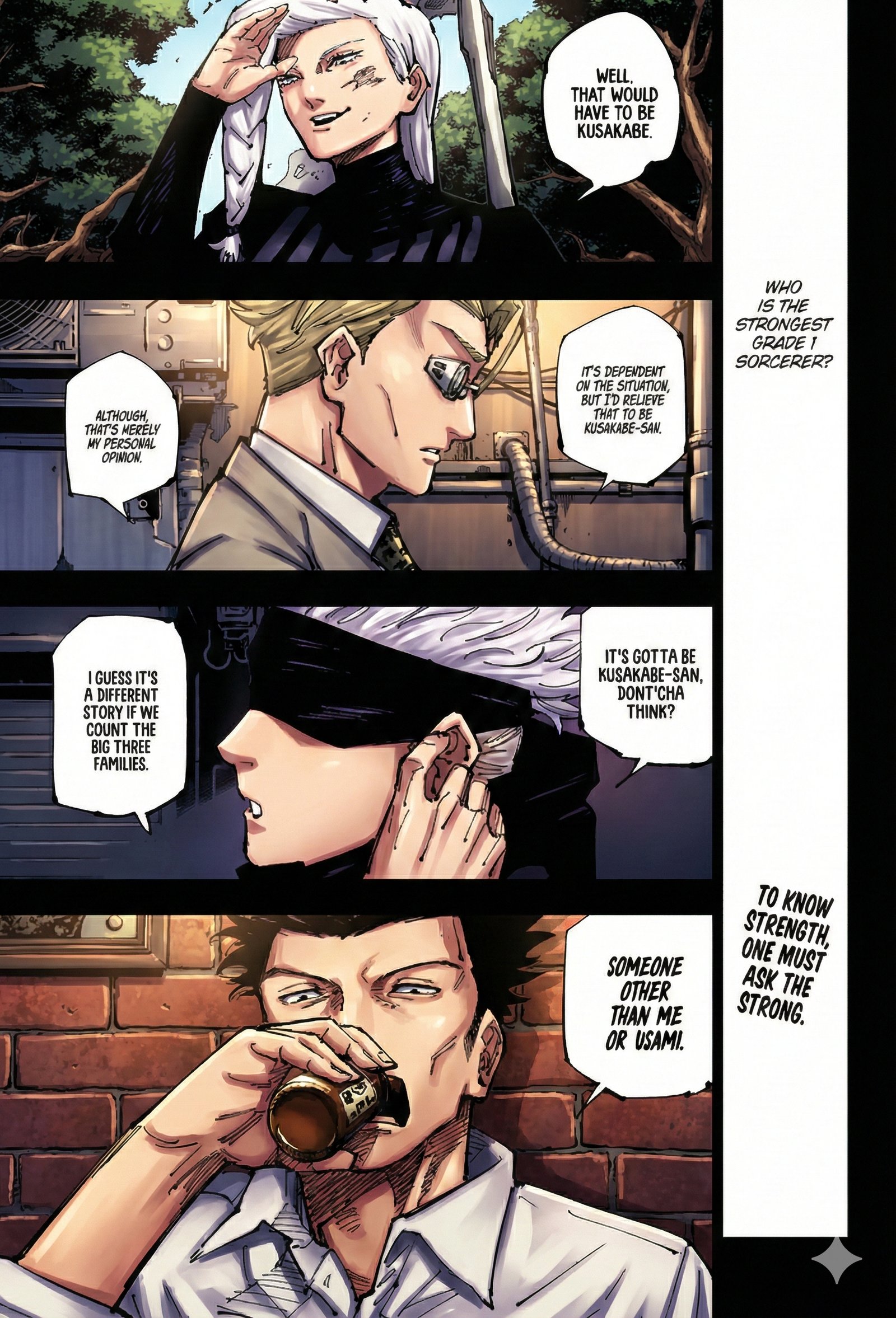 Jujutsu Kaisen Chapter 253 Page 2 - Colored Manga Panel