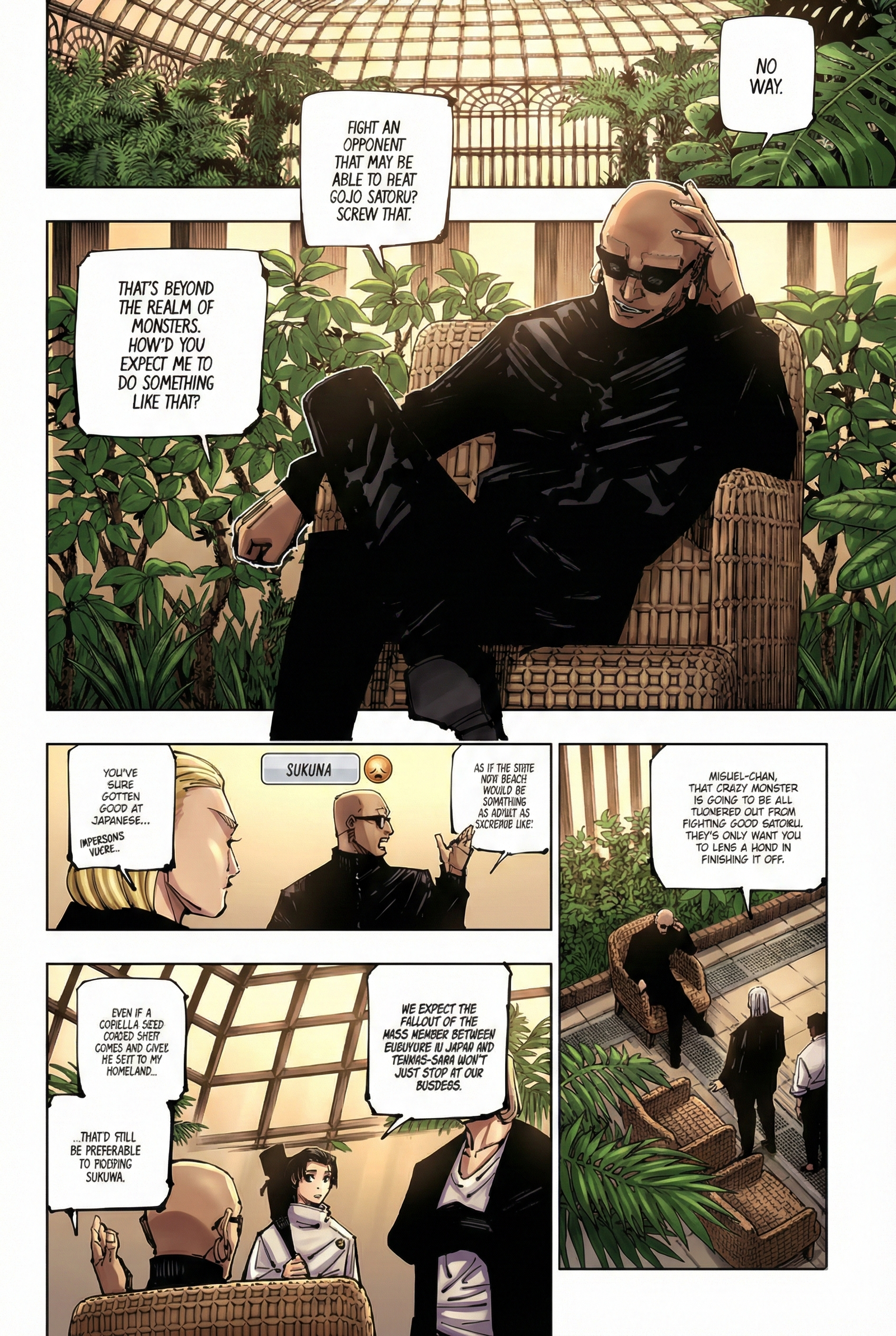 Jujutsu Kaisen Chapter 255 Page 2 - Colored Manga Panel