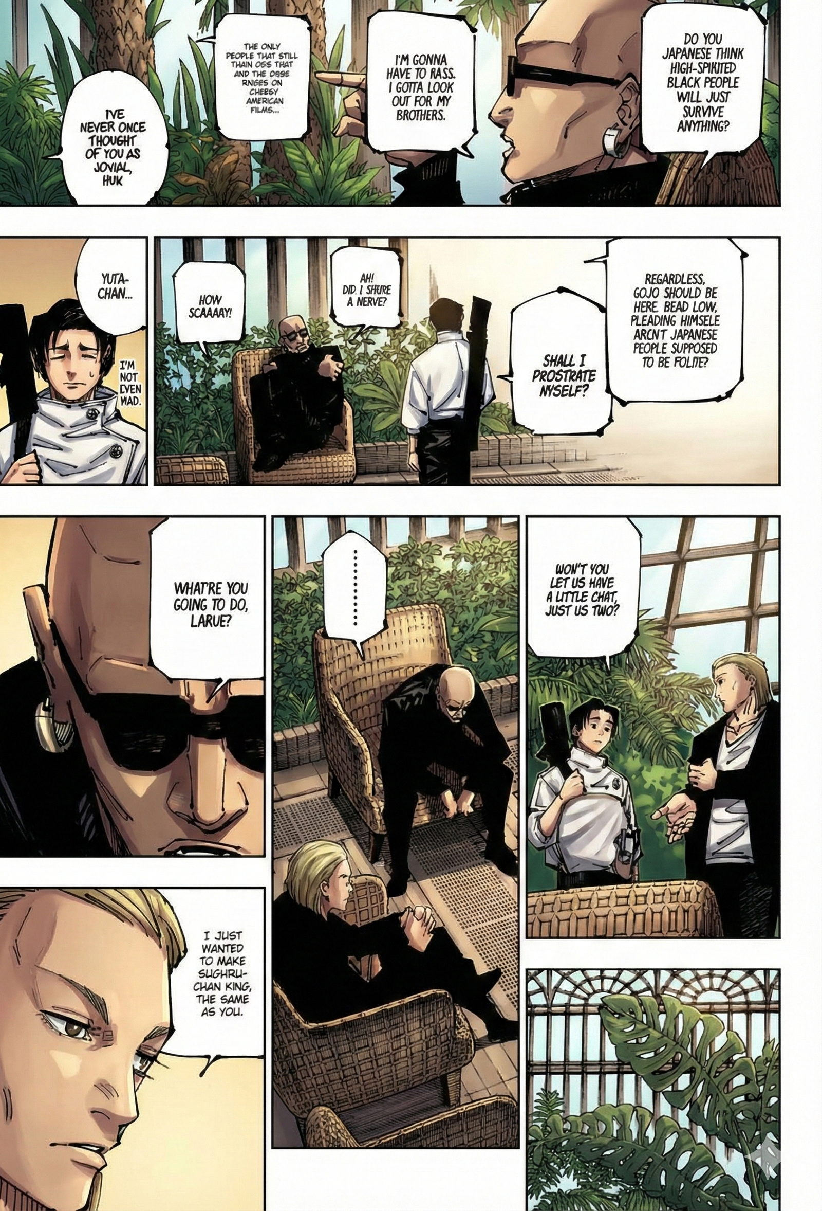 Jujutsu Kaisen Chapter 255 Page 3 - Colored Manga Panel