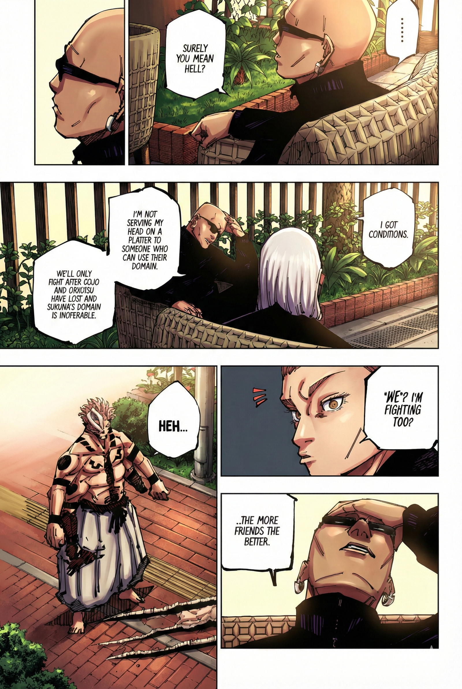 Jujutsu Kaisen Chapter 255 Page 5 - Colored Manga Panel