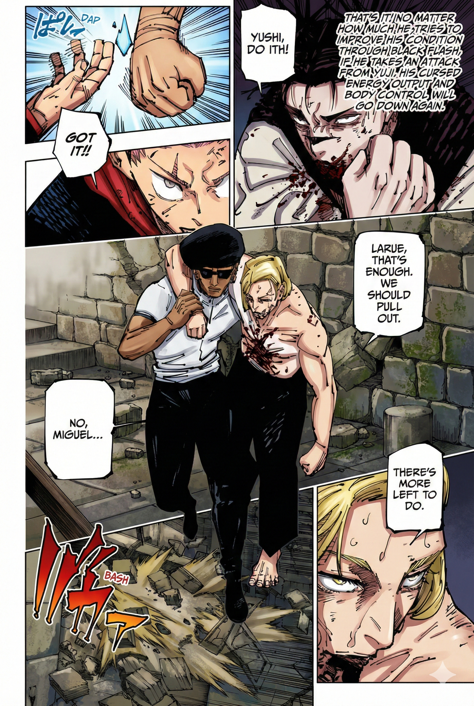 Jujutsu Kaisen Chapter 256 Page 12 - Colored Manga Panel