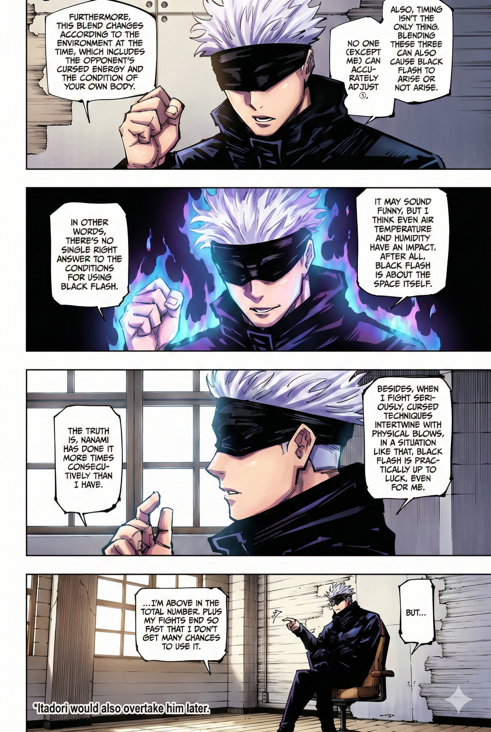 Jujutsu Kaisen Chapter 256 Page 2 - Colored Manga Panel