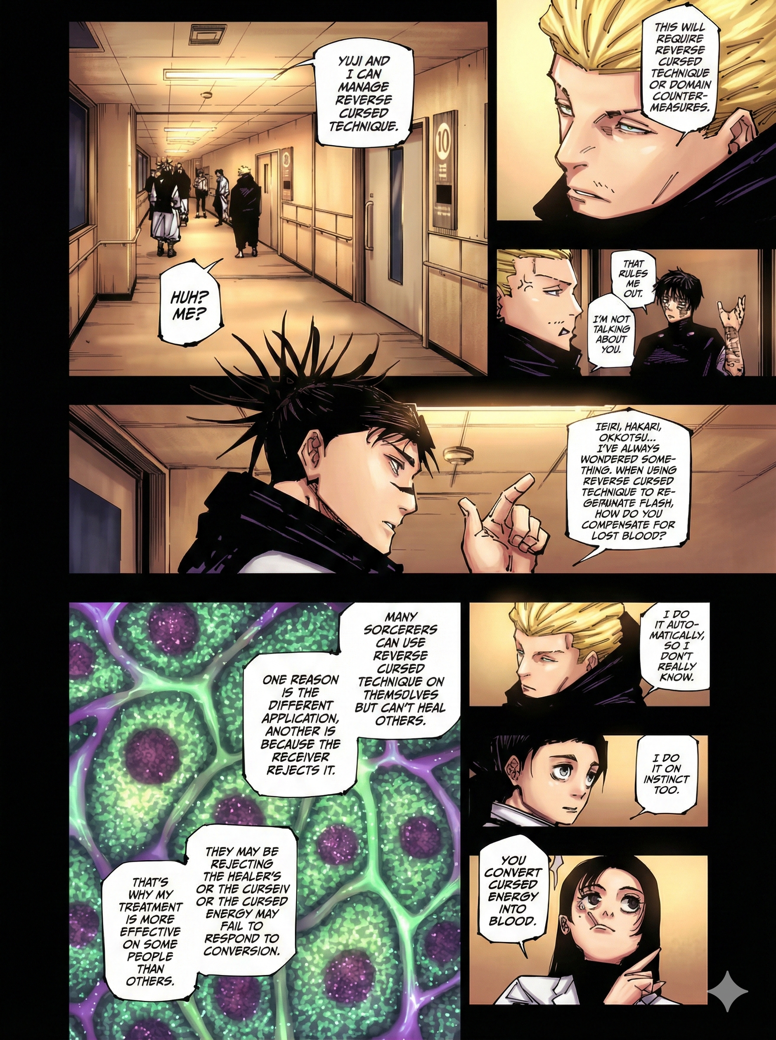 Jujutsu Kaisen Chapter 258 Page 4 - Colored Manga Panel
