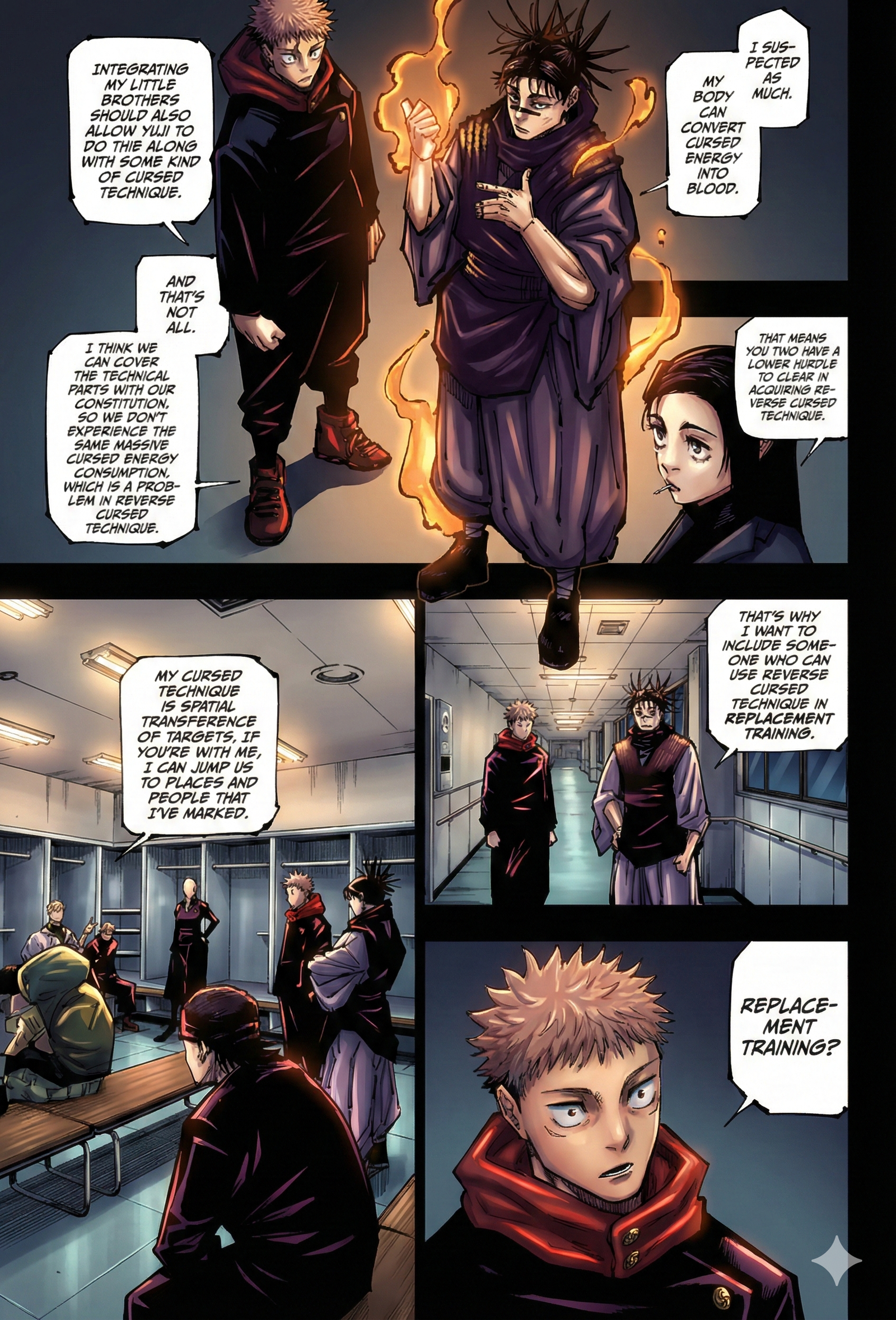 Jujutsu Kaisen Chapter 258 Page 5 - Colored Manga Panel