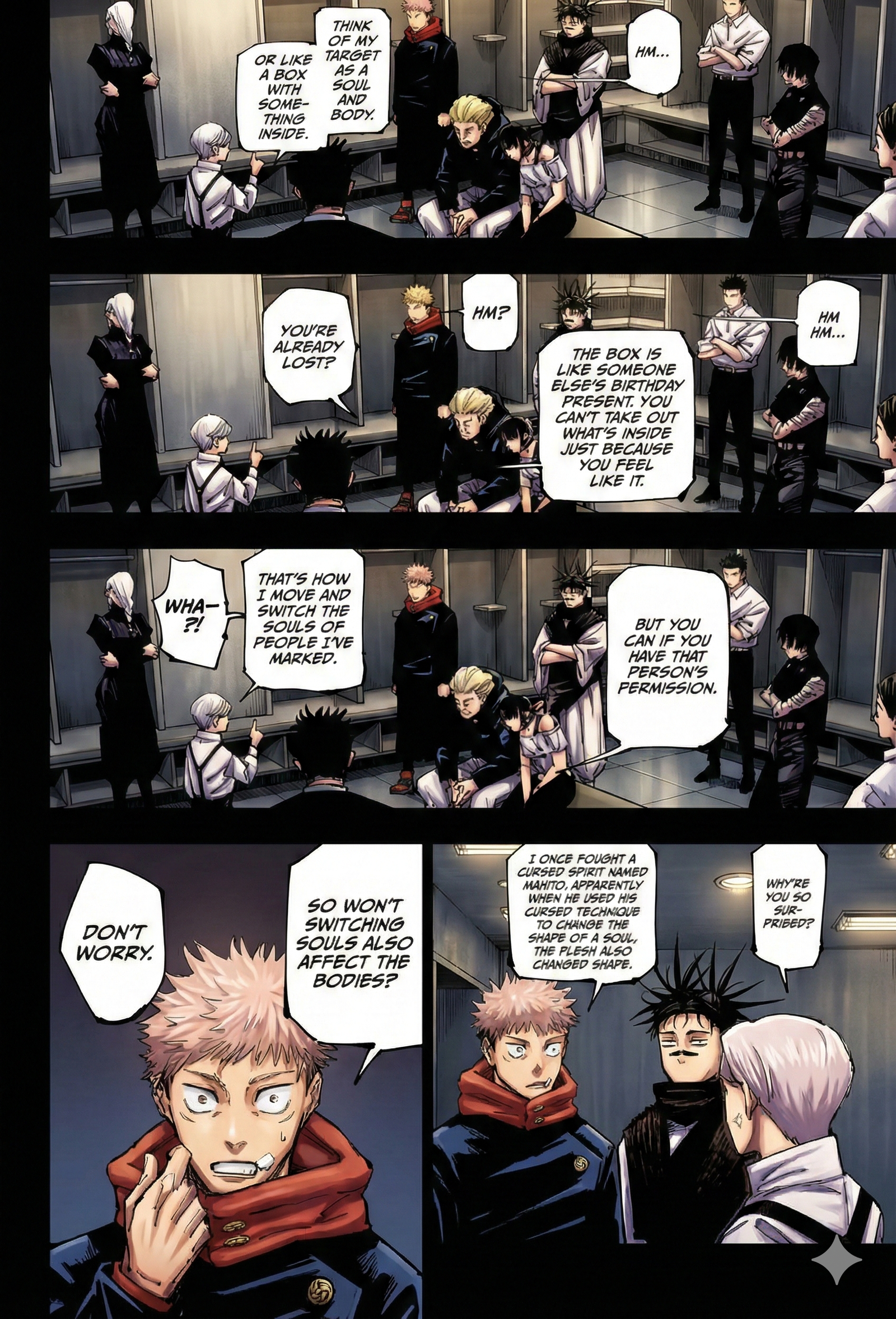 Jujutsu Kaisen Chapter 258 Page 6 - Colored Manga Panel
