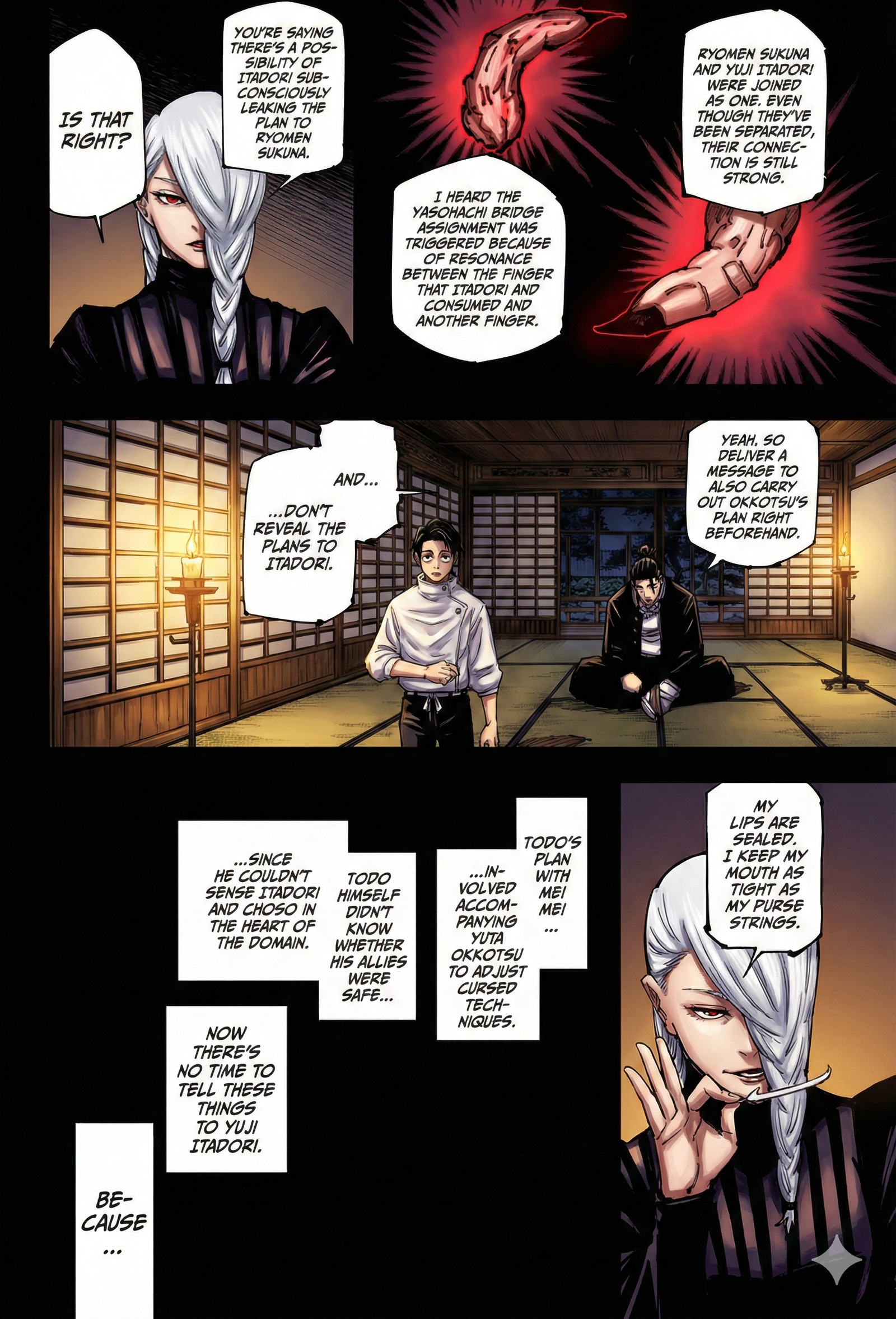 Jujutsu Kaisen Chapter 259 Page 14 - Colored Manga Panel
