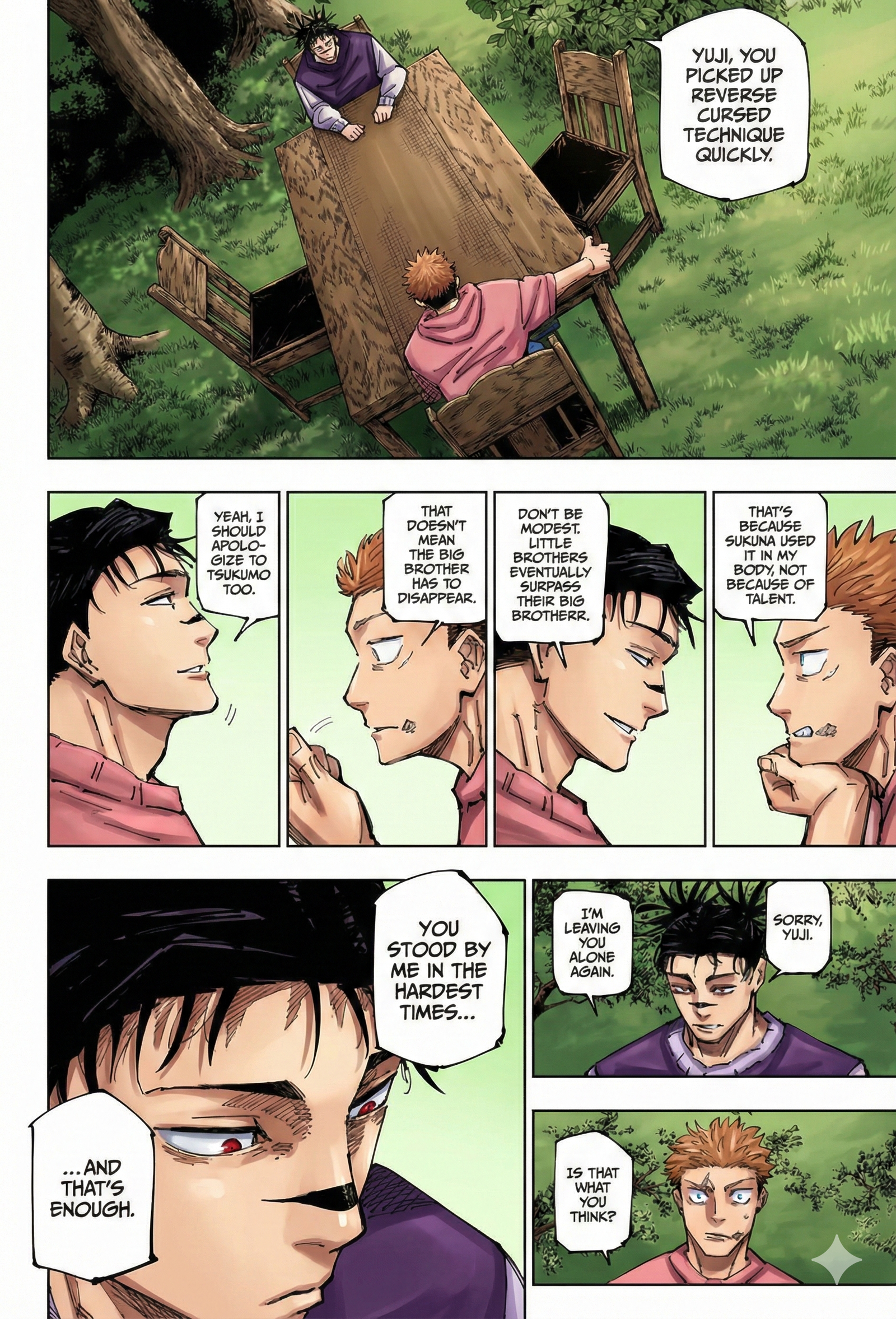 Jujutsu Kaisen Chapter 259 Page 6 - Colored Manga Panel