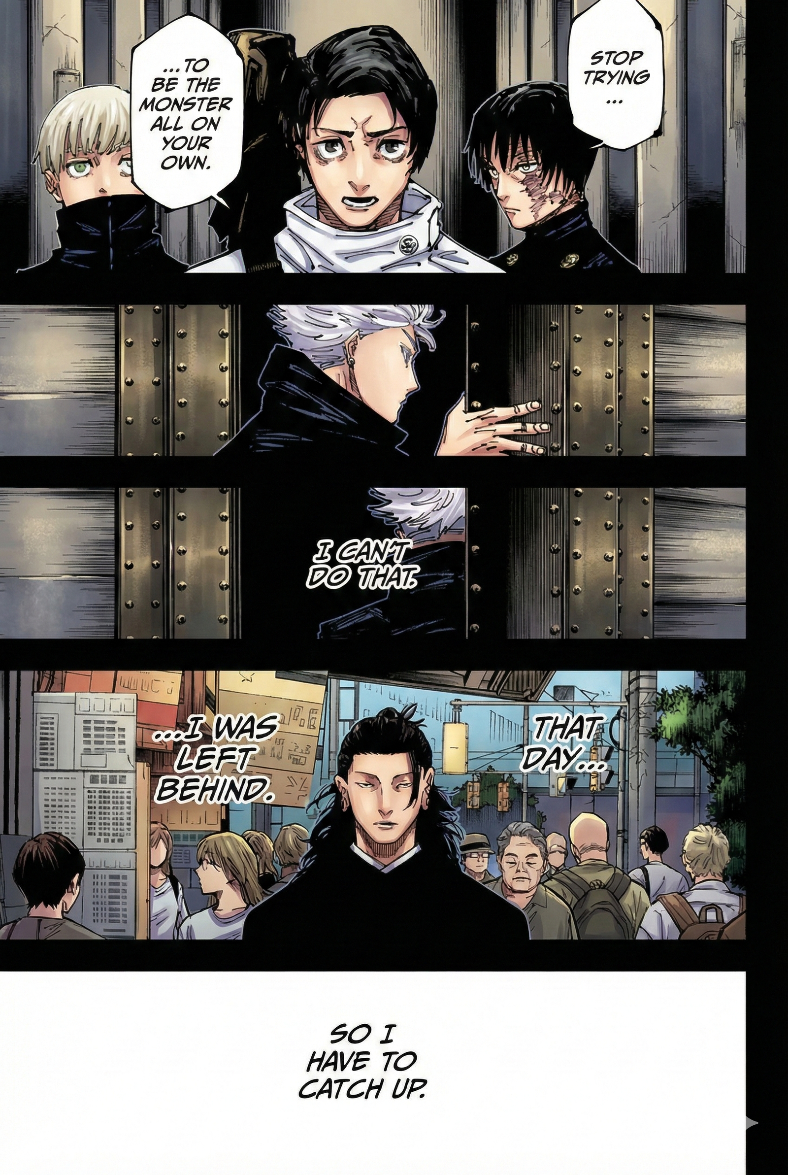 Jujutsu Kaisen Chapter 261 Page 11 - Colored Manga Panel
