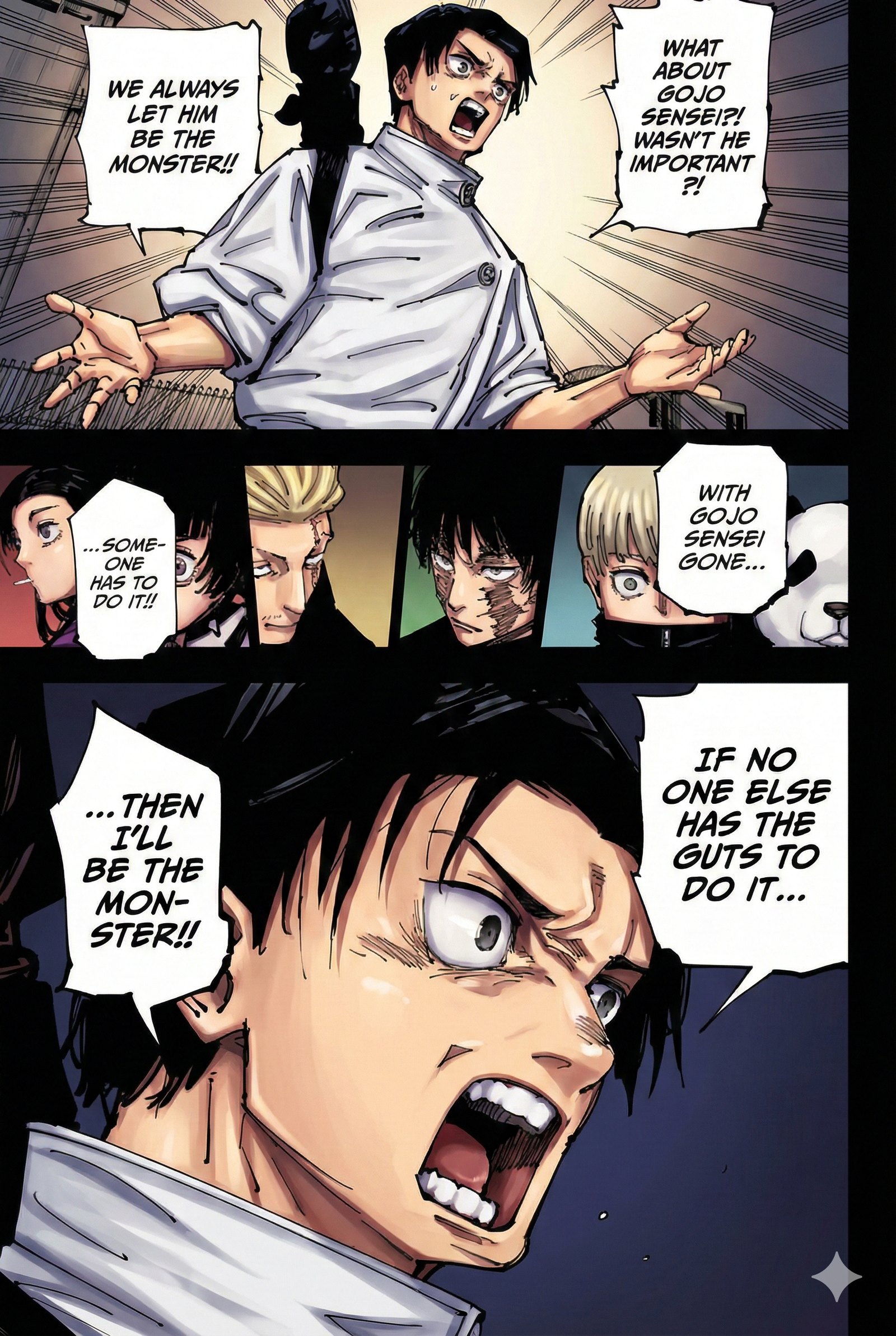 Jujutsu Kaisen Chapter 261 Page 7 - Colored Manga Panel