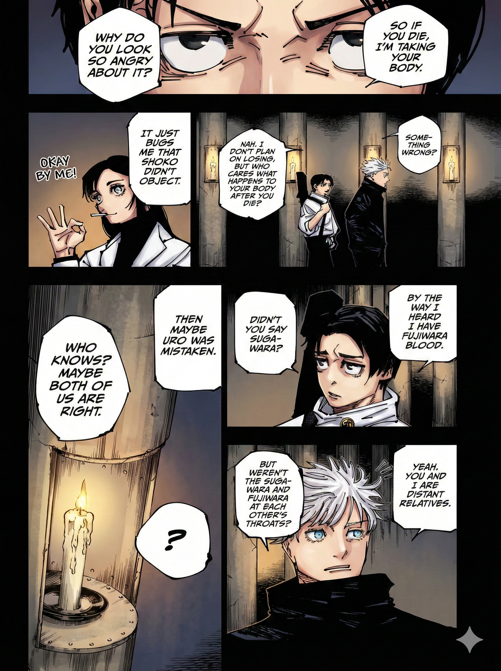 Jujutsu Kaisen Chapter 261 Page 8 - Colored Manga Panel