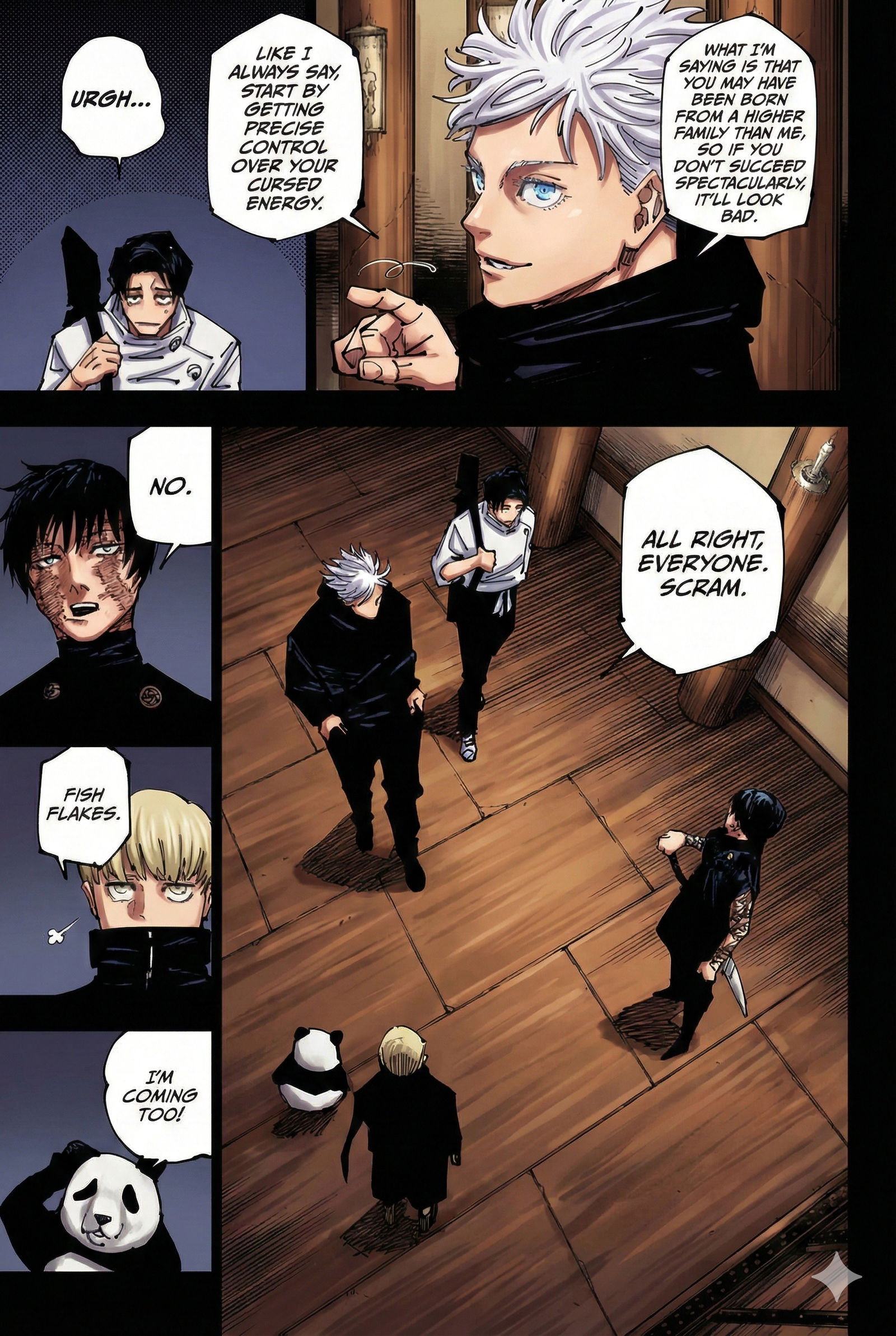 Jujutsu Kaisen Chapter 261 Page 9 - Colored Manga Panel
