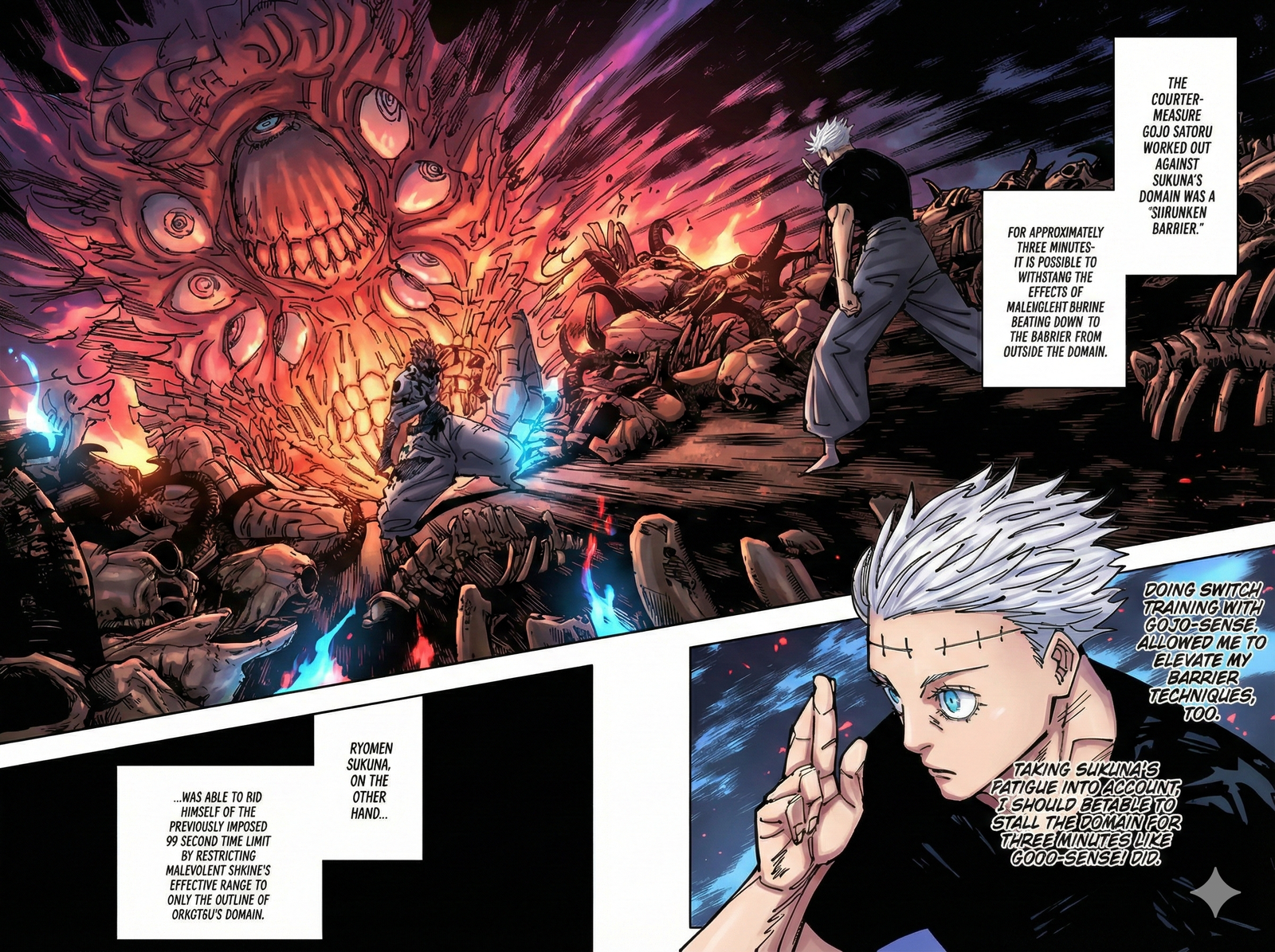Jujutsu Kaisen Chapter 262 Page 2 - Colored Manga Panel