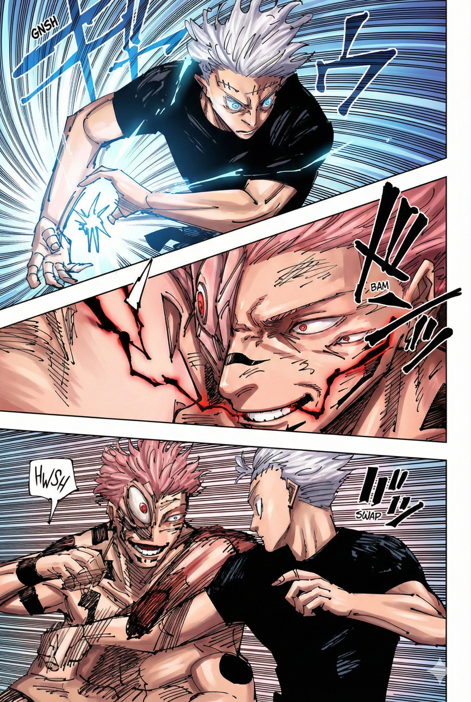 Jujutsu Kaisen Chapter 262 Page 6 - Colored Manga Panel