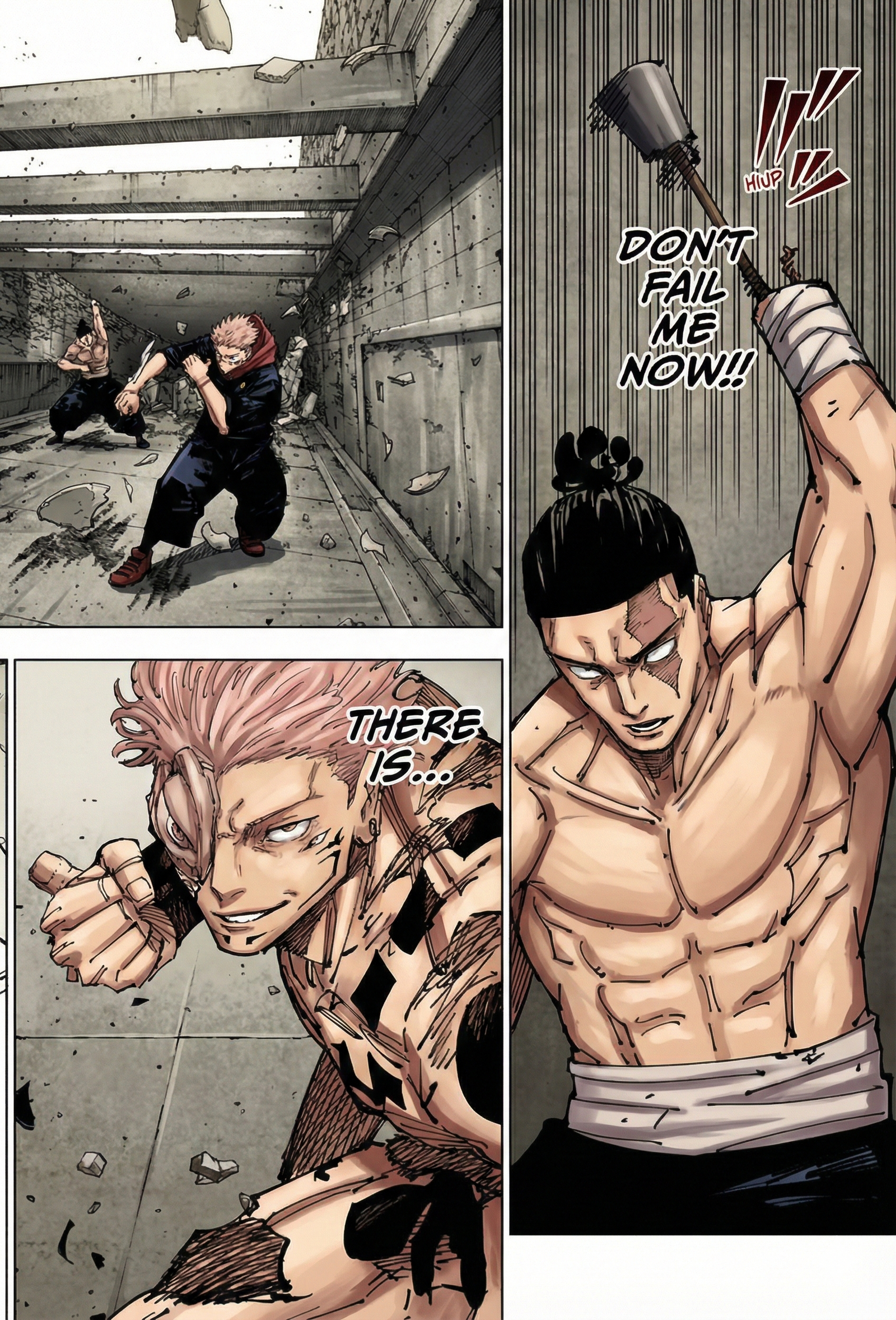 Jujutsu Kaisen Chapter 263 Page 14 - Colored Manga Panel