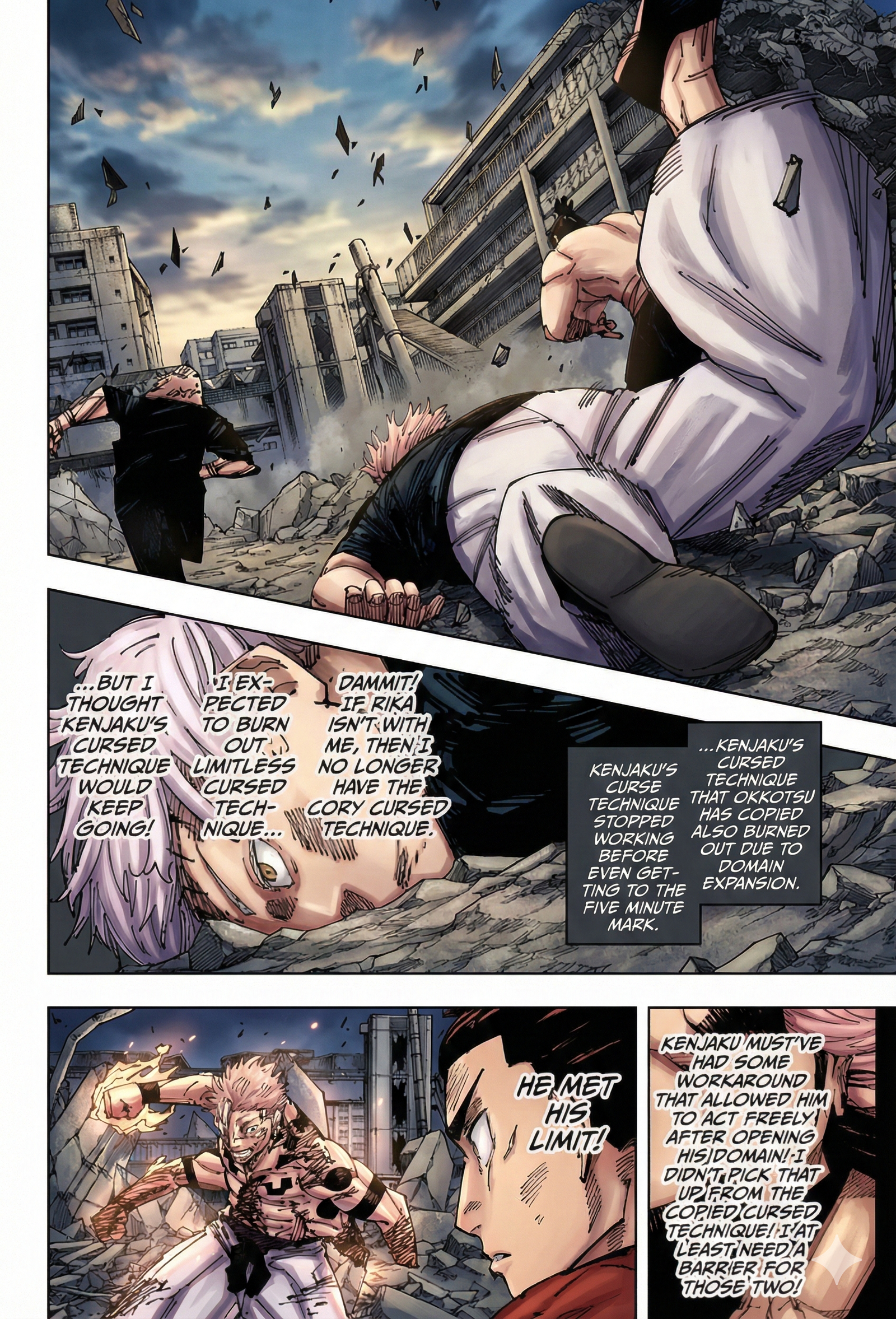 Jujutsu Kaisen Chapter 263 Page 4 - Colored Manga Panel