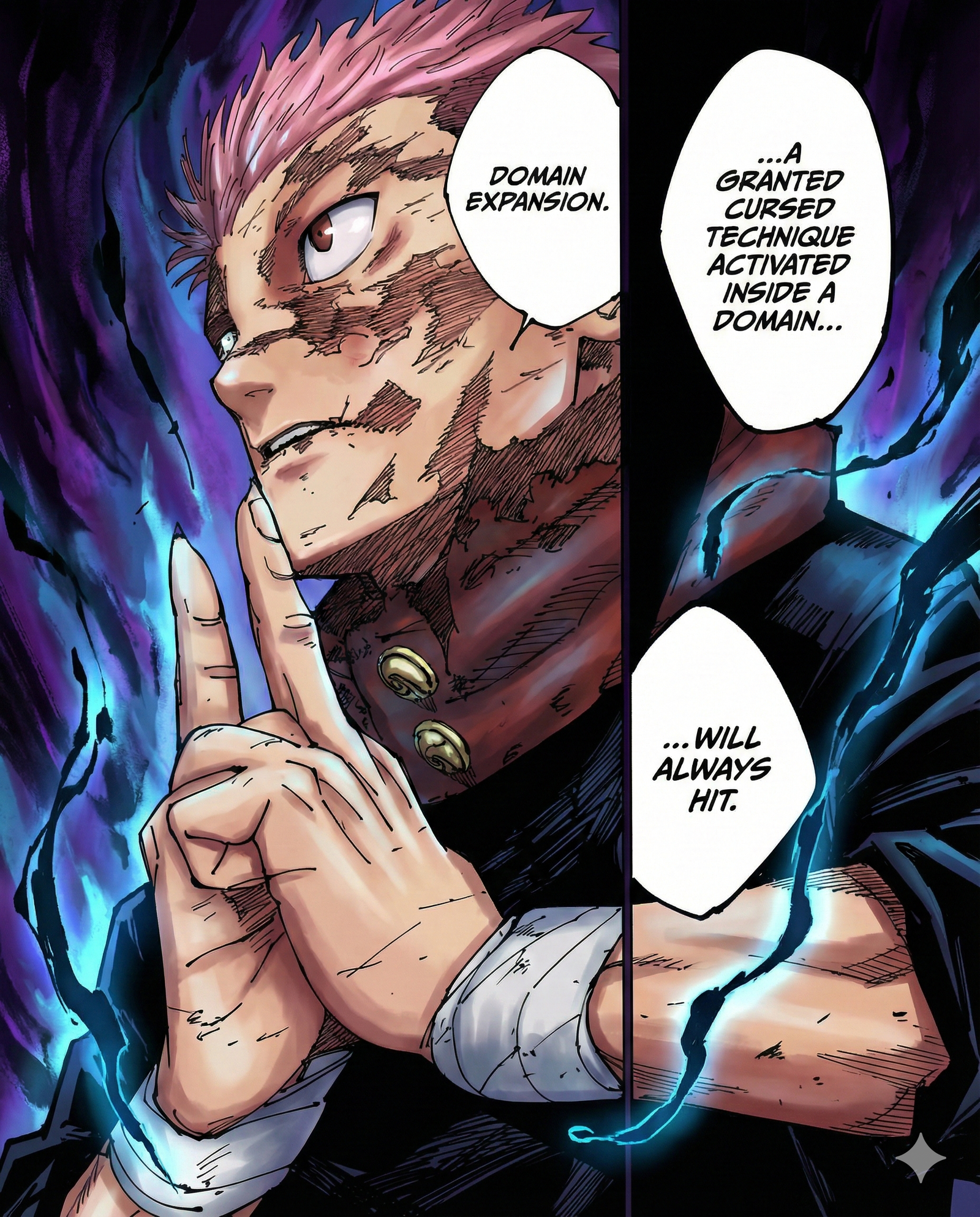 Jujutsu Kaisen Chapter 264 Page 17 - Colored Manga Panel