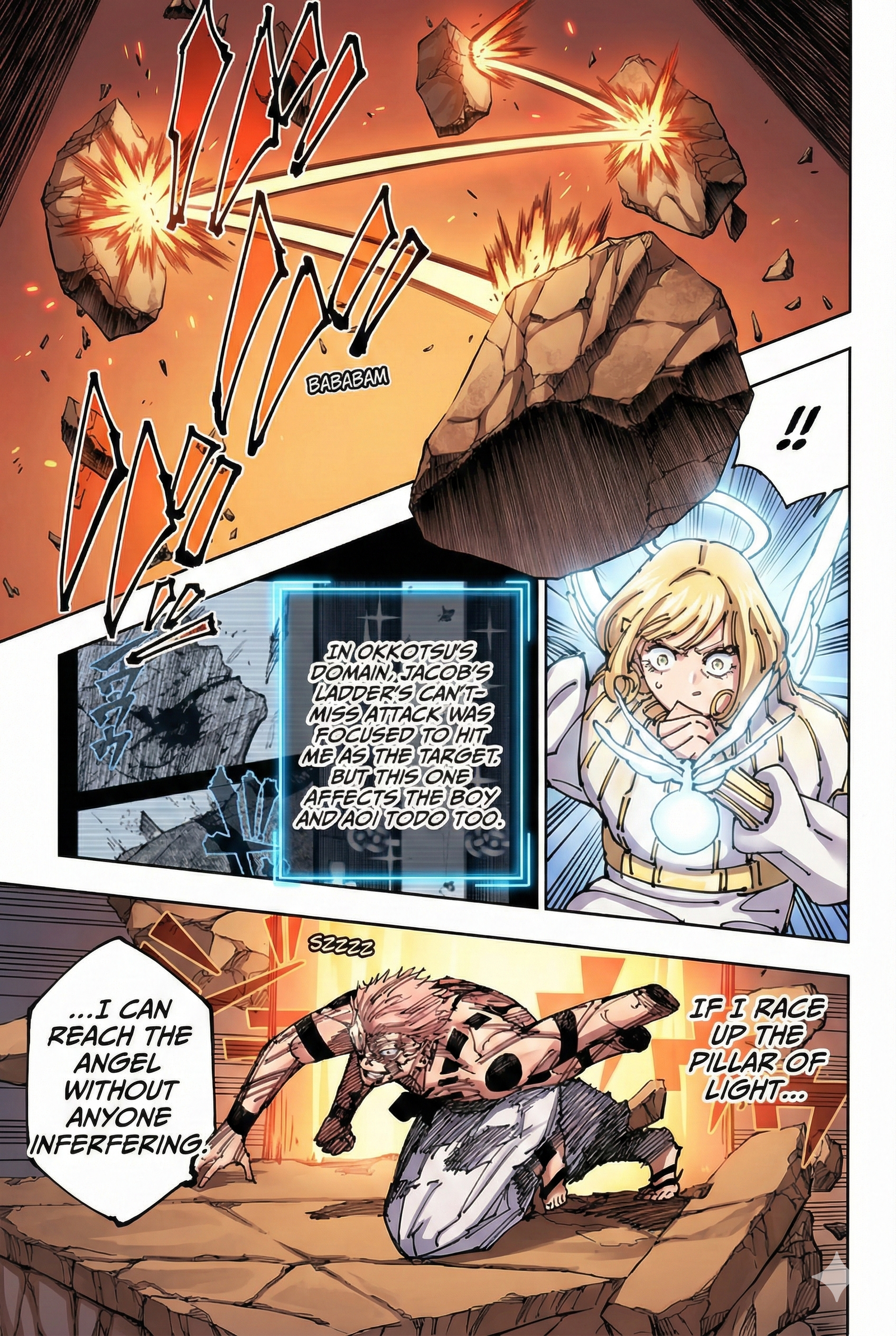 Jujutsu Kaisen Chapter 264 Page 3 - Colored Manga Panel