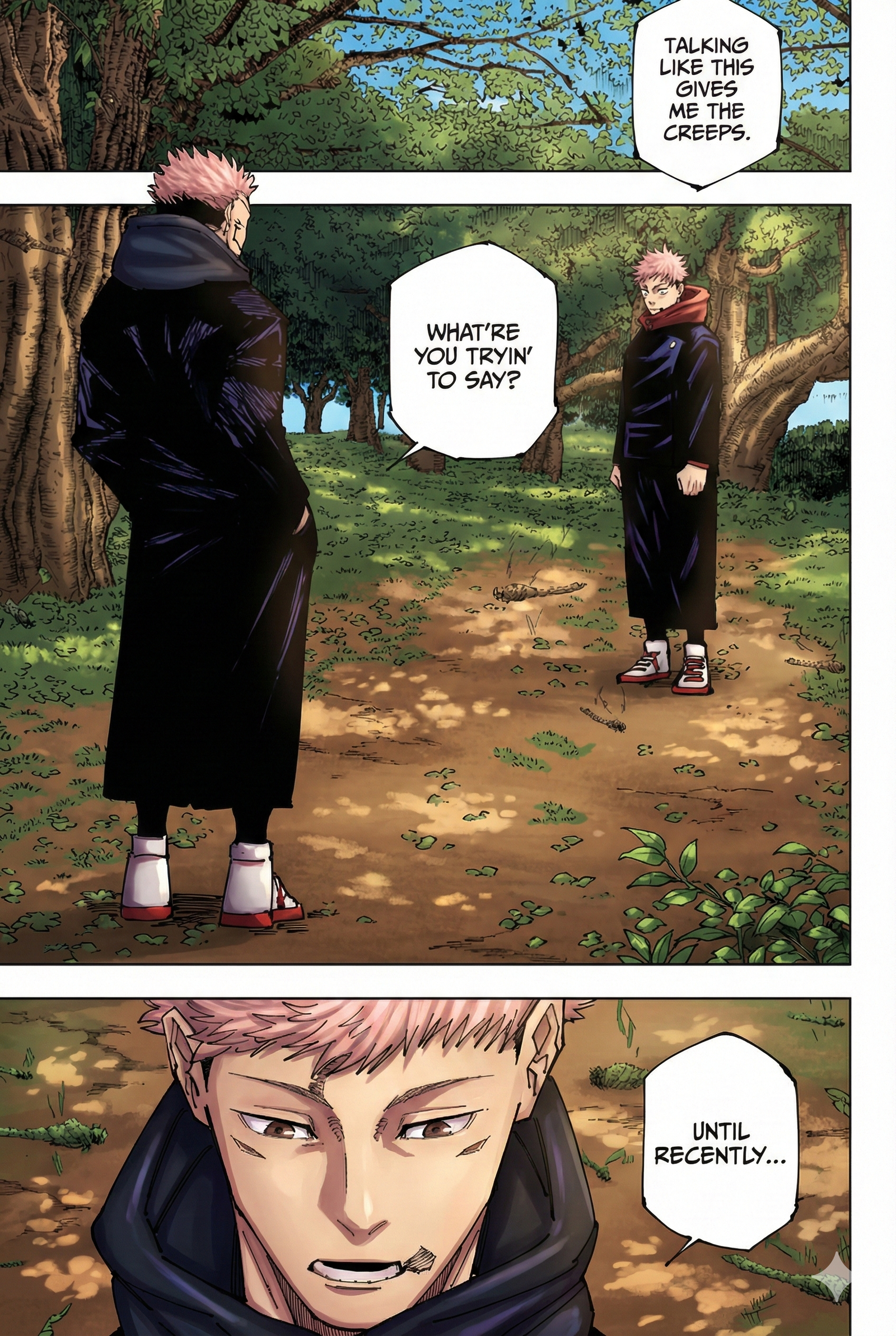 Jujutsu Kaisen Chapter 265 Page 11 - Colored Manga Panel