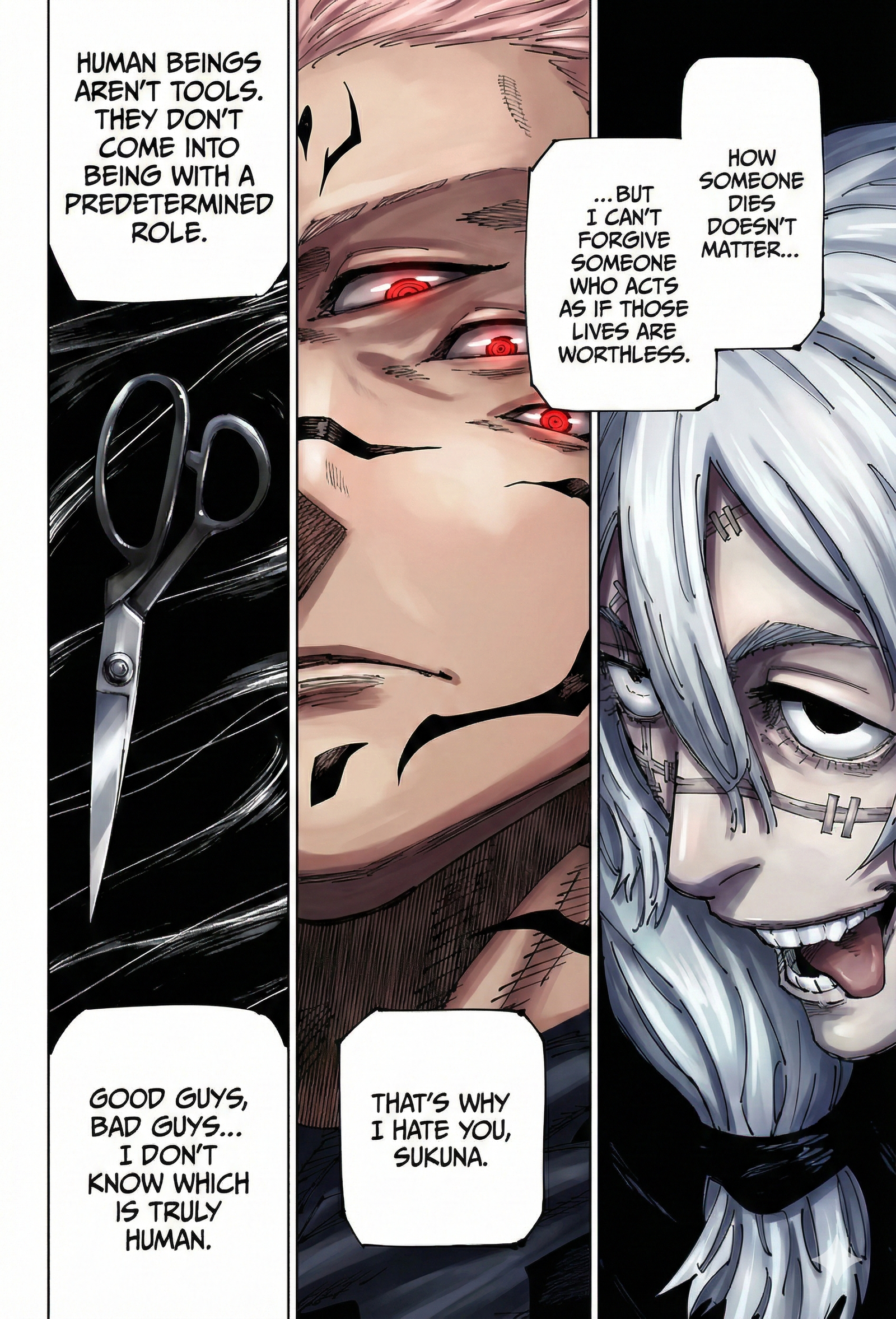 Jujutsu Kaisen Chapter 265 Page 14 - Colored Manga Panel