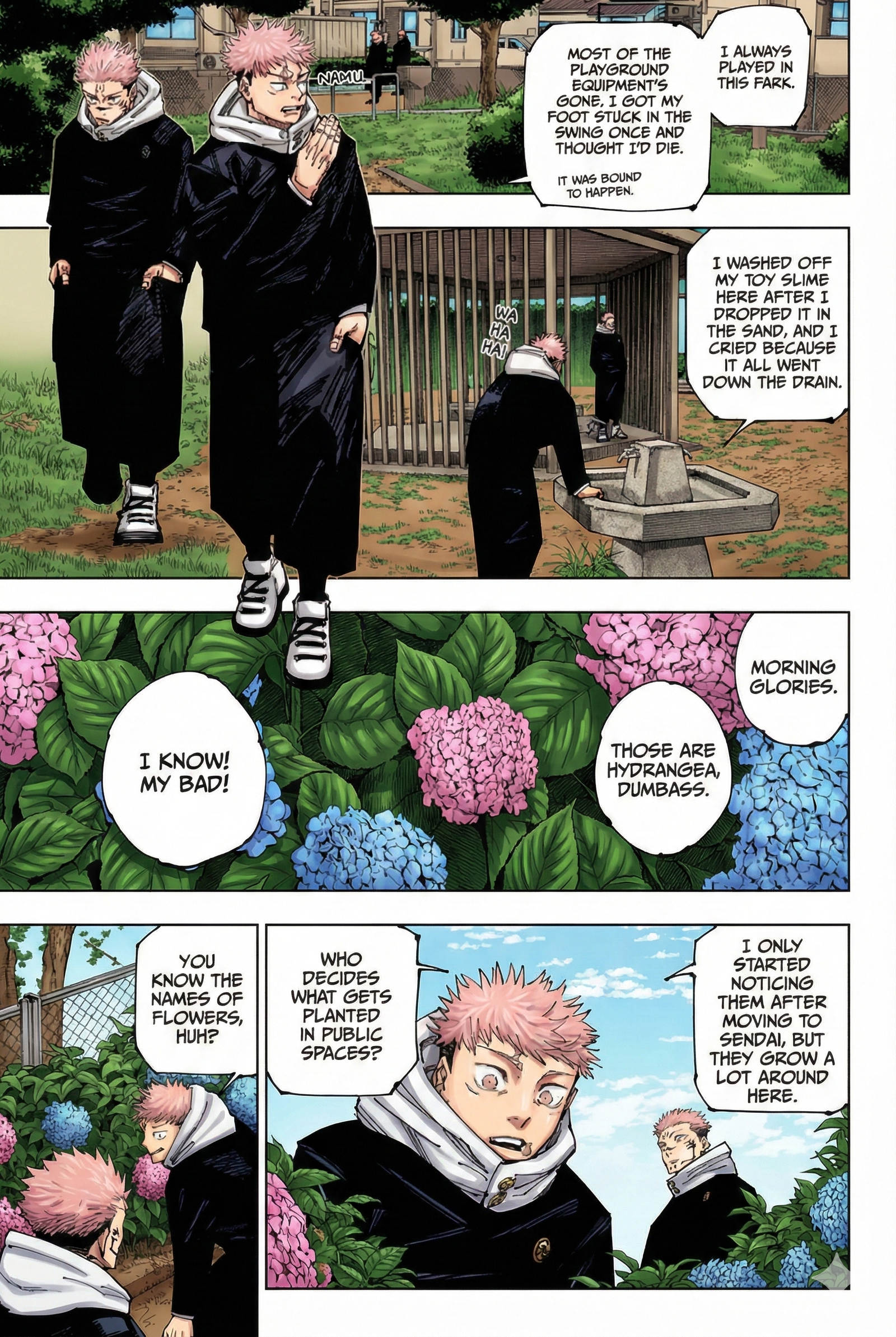 Jujutsu Kaisen Chapter 265 Page 3 - Colored Manga Panel
