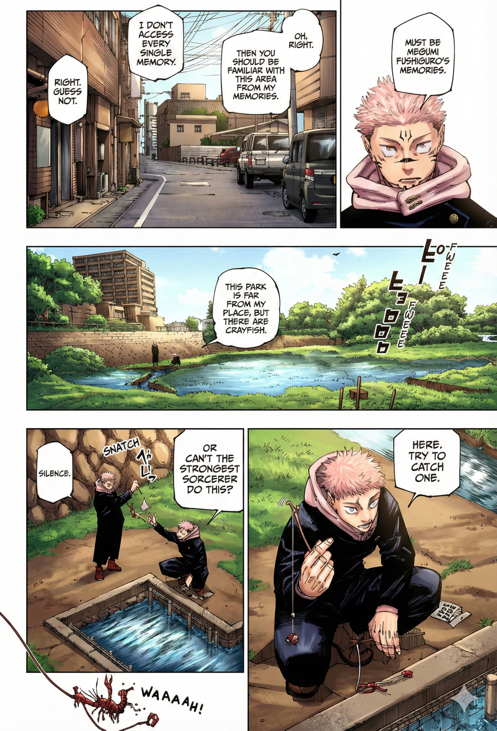 Jujutsu Kaisen Chapter 265 Page 4 - Colored Manga Panel