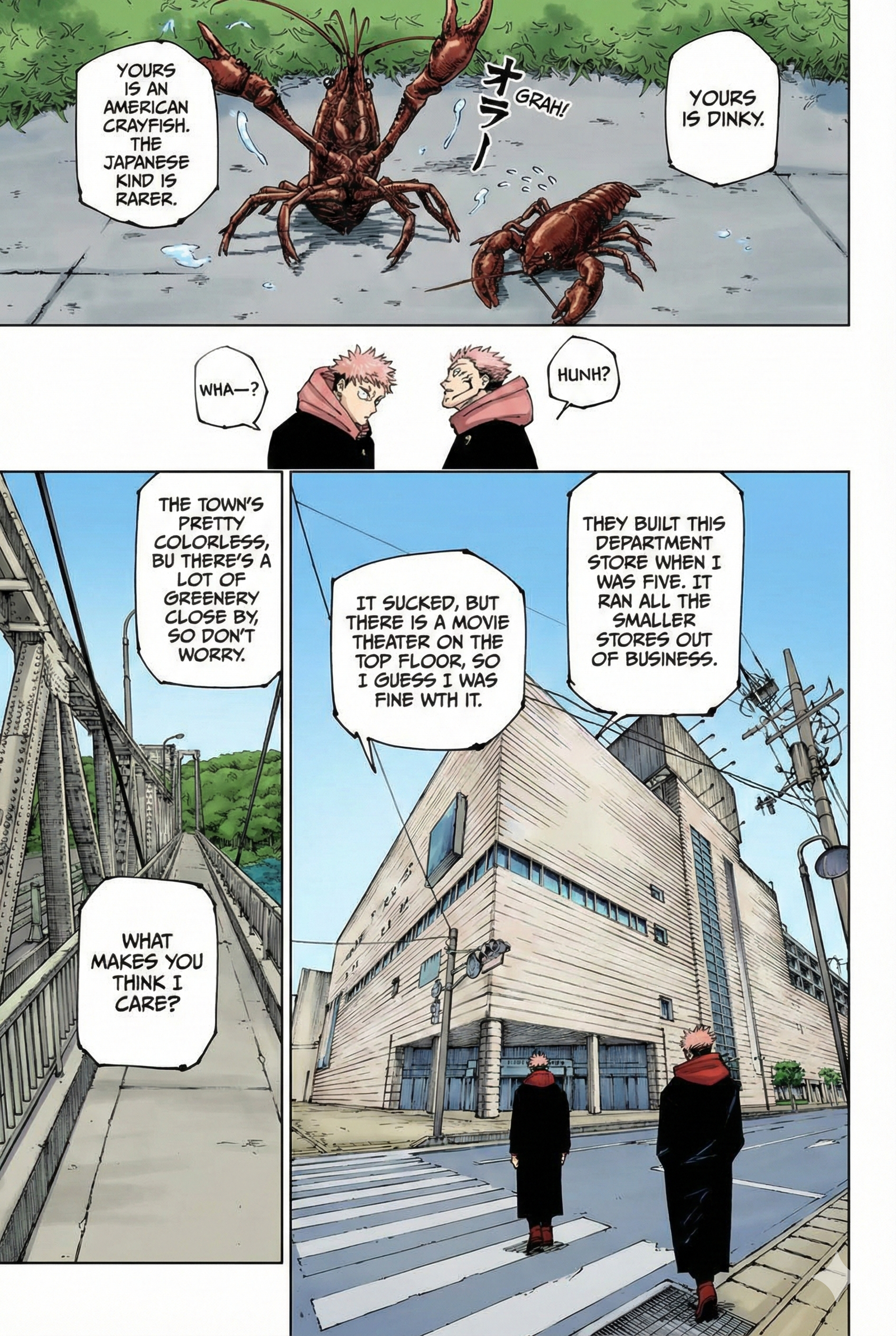 Jujutsu Kaisen Chapter 265 Page 5 - Colored Manga Panel