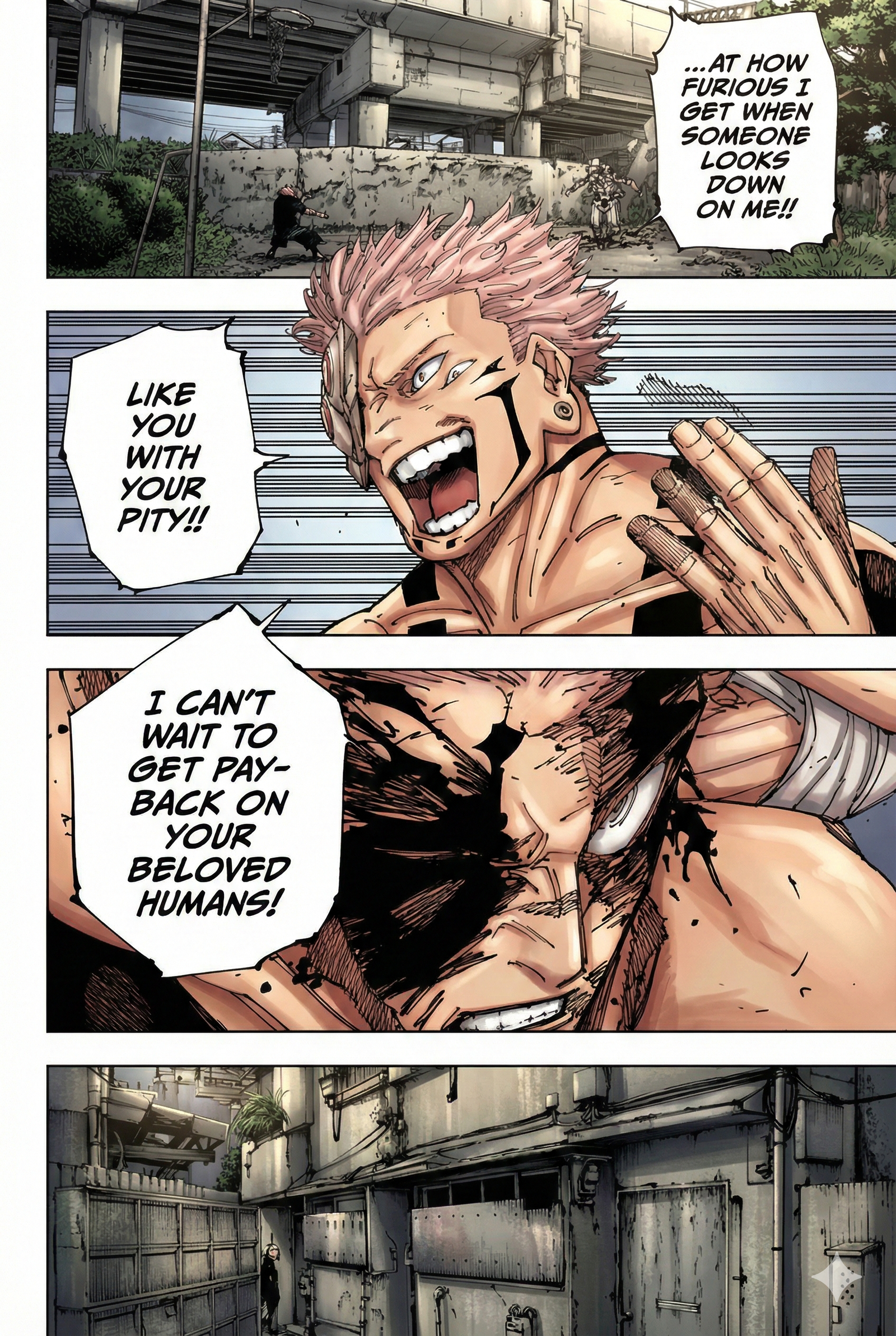 Jujutsu Kaisen Chapter 266 Page 10 - Colored Manga Panel