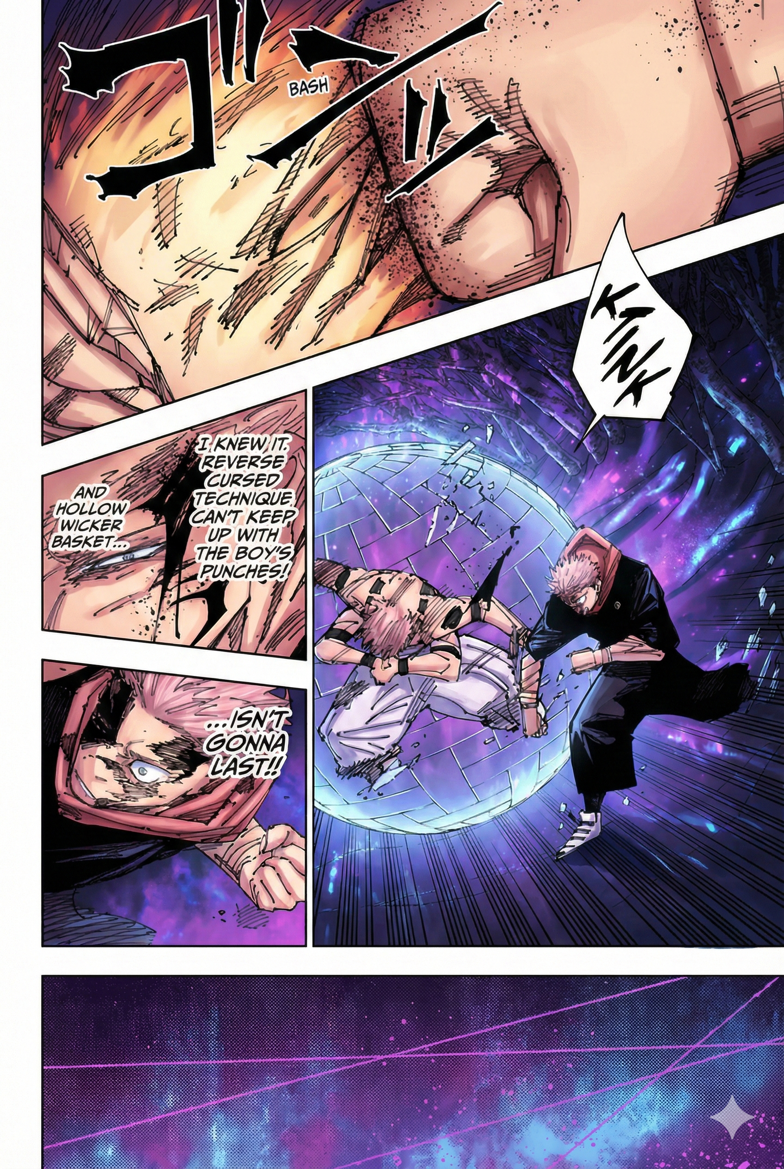 Jujutsu Kaisen Chapter 266 Page 16 - Colored Manga Panel