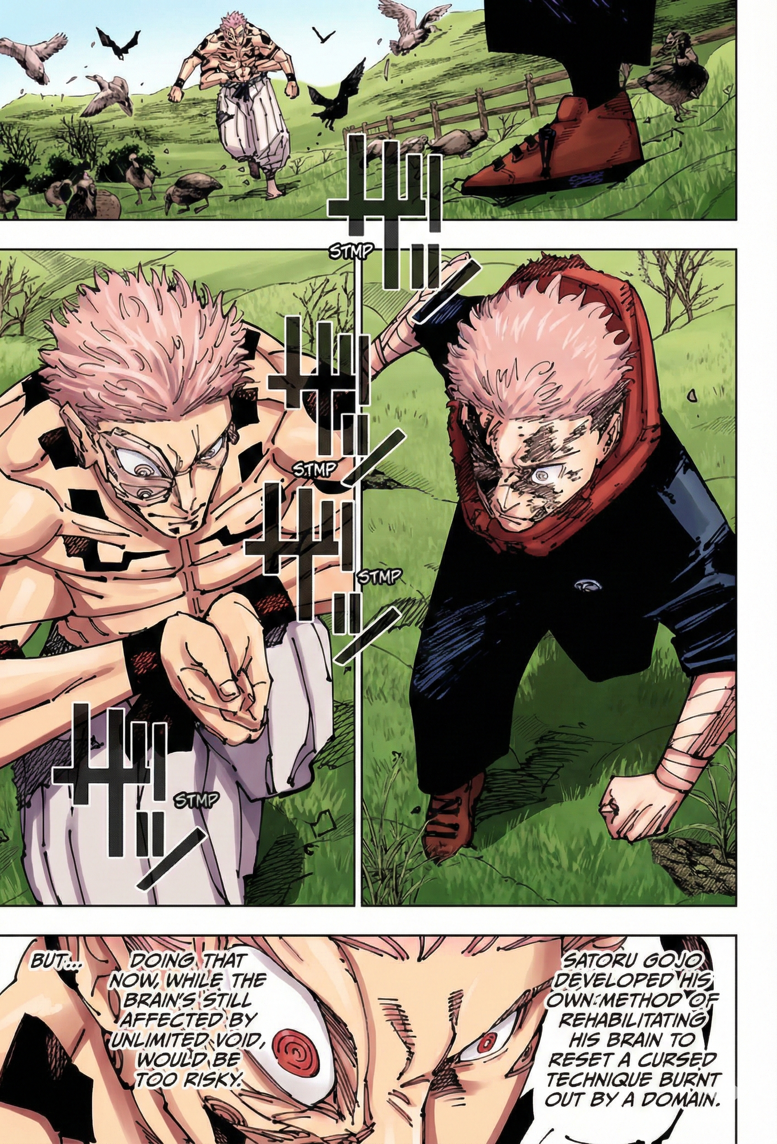 Jujutsu Kaisen Chapter 266 Page 5 - Colored Manga Panel