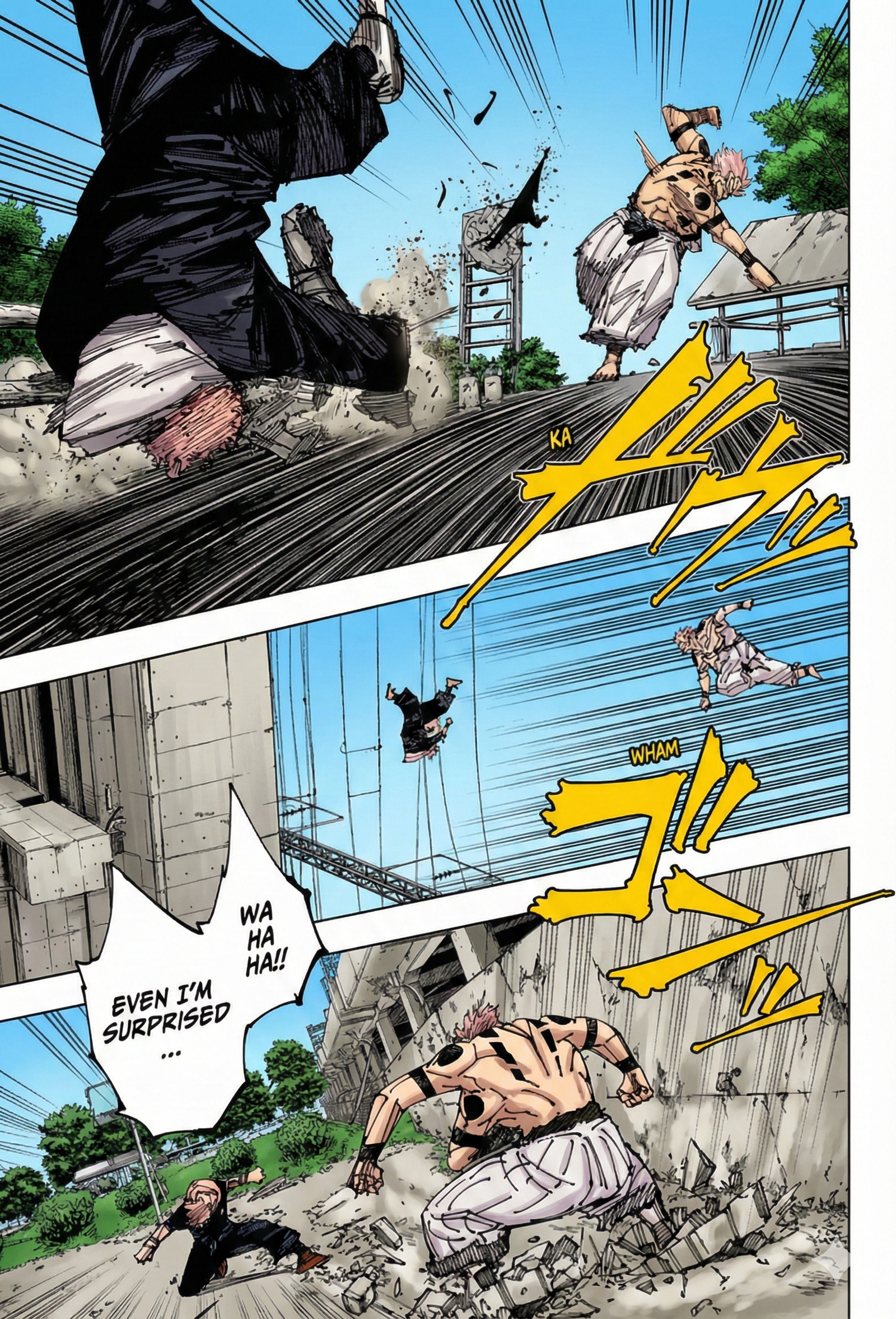 Jujutsu Kaisen Chapter 266 Page 9 - Colored Manga Panel