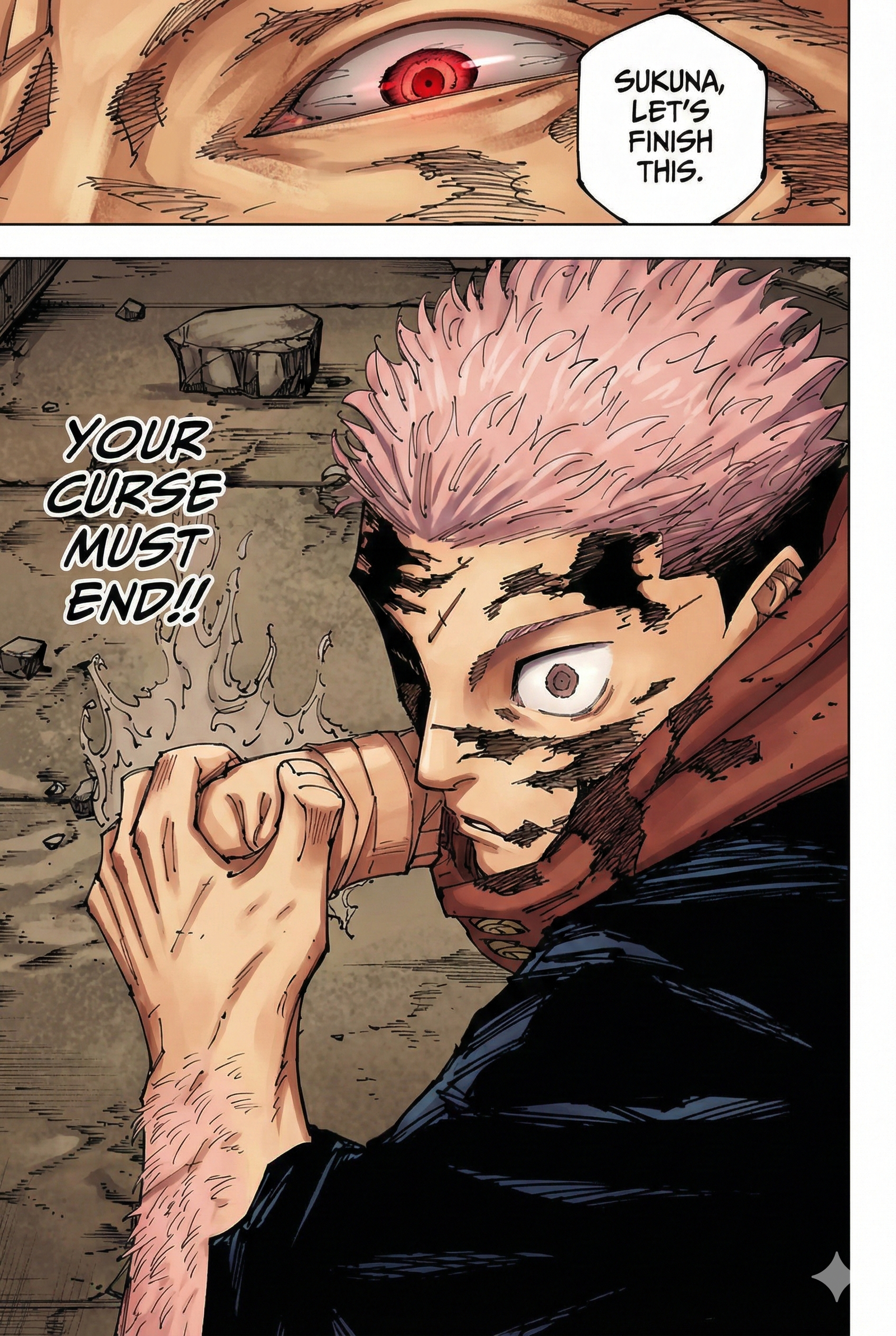 Jujutsu Kaisen Chapter 267 Page 15 - Colored Manga Panel