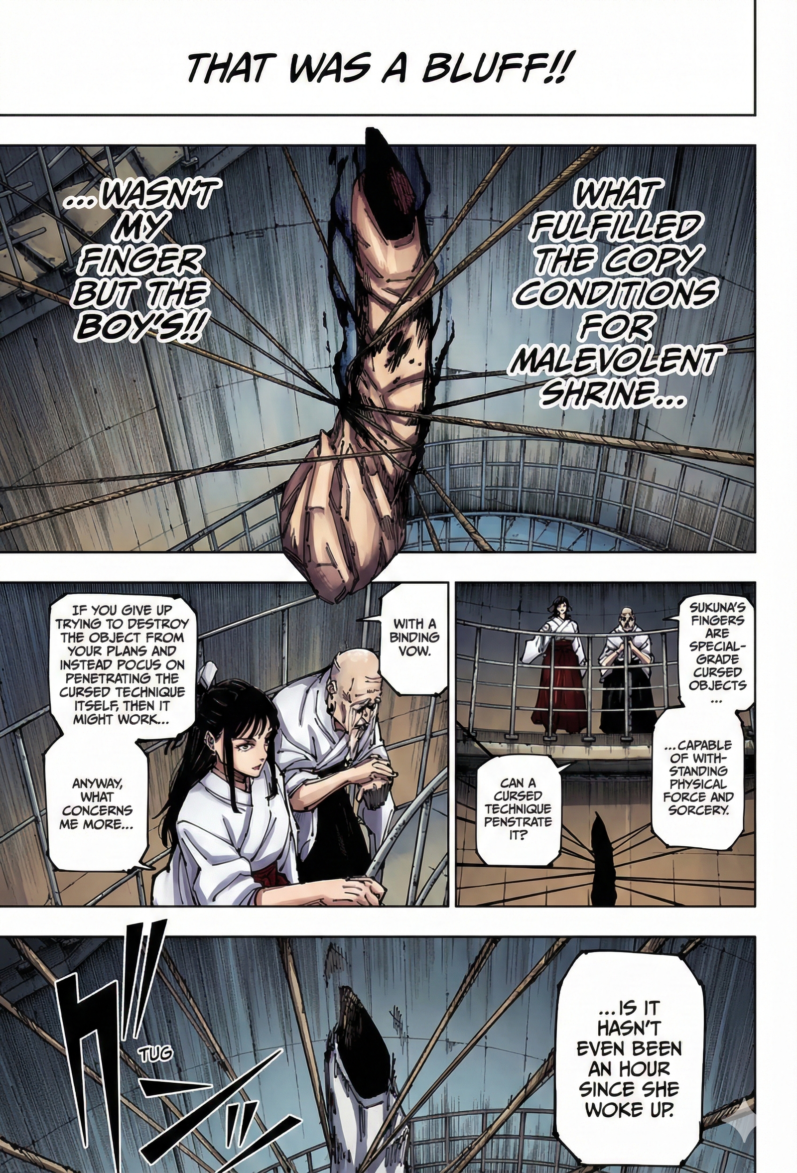 Jujutsu Kaisen Chapter 267 Page 7 - Colored Manga Panel