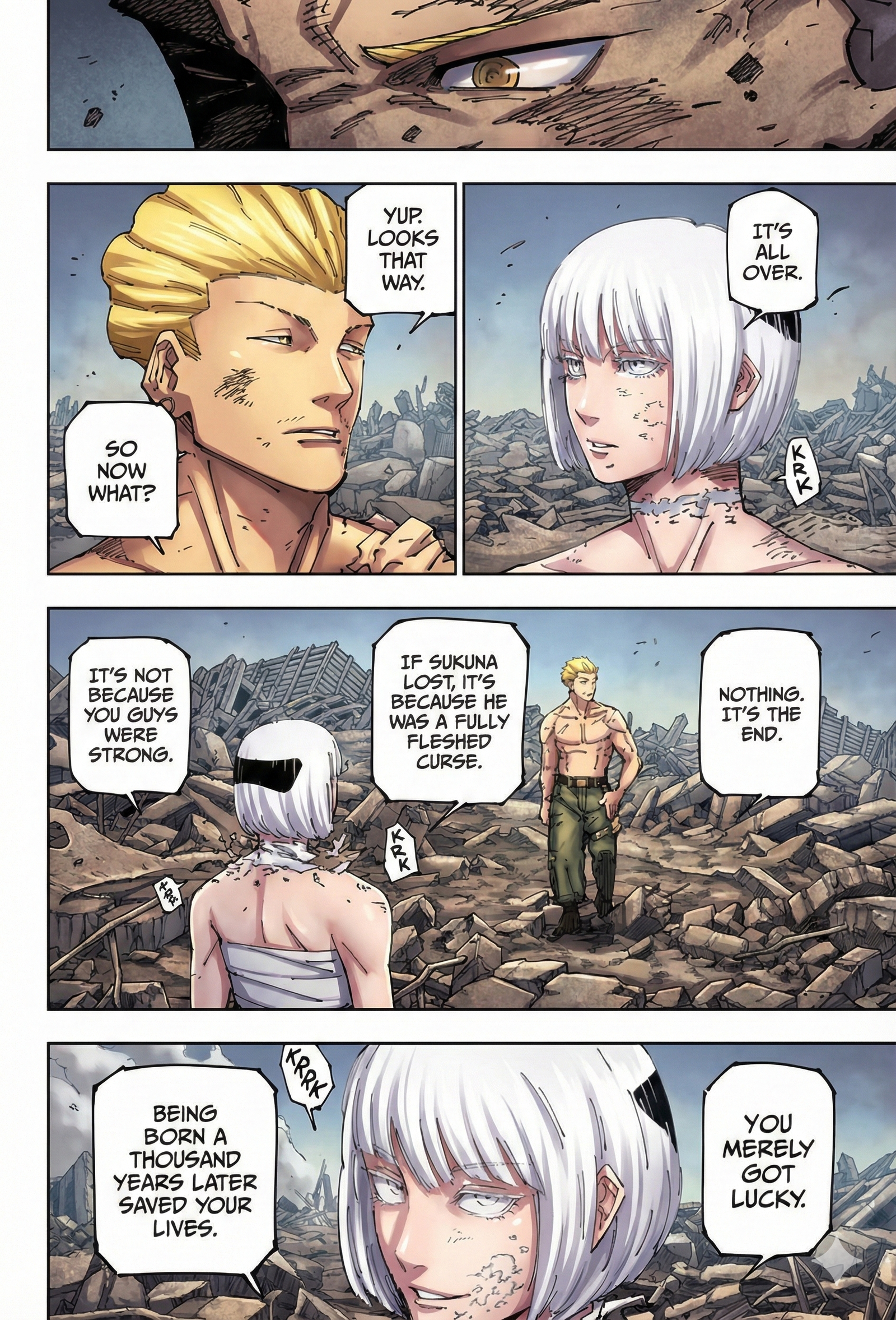 Jujutsu Kaisen Chapter 268 Page 11 - Colored Manga Panel